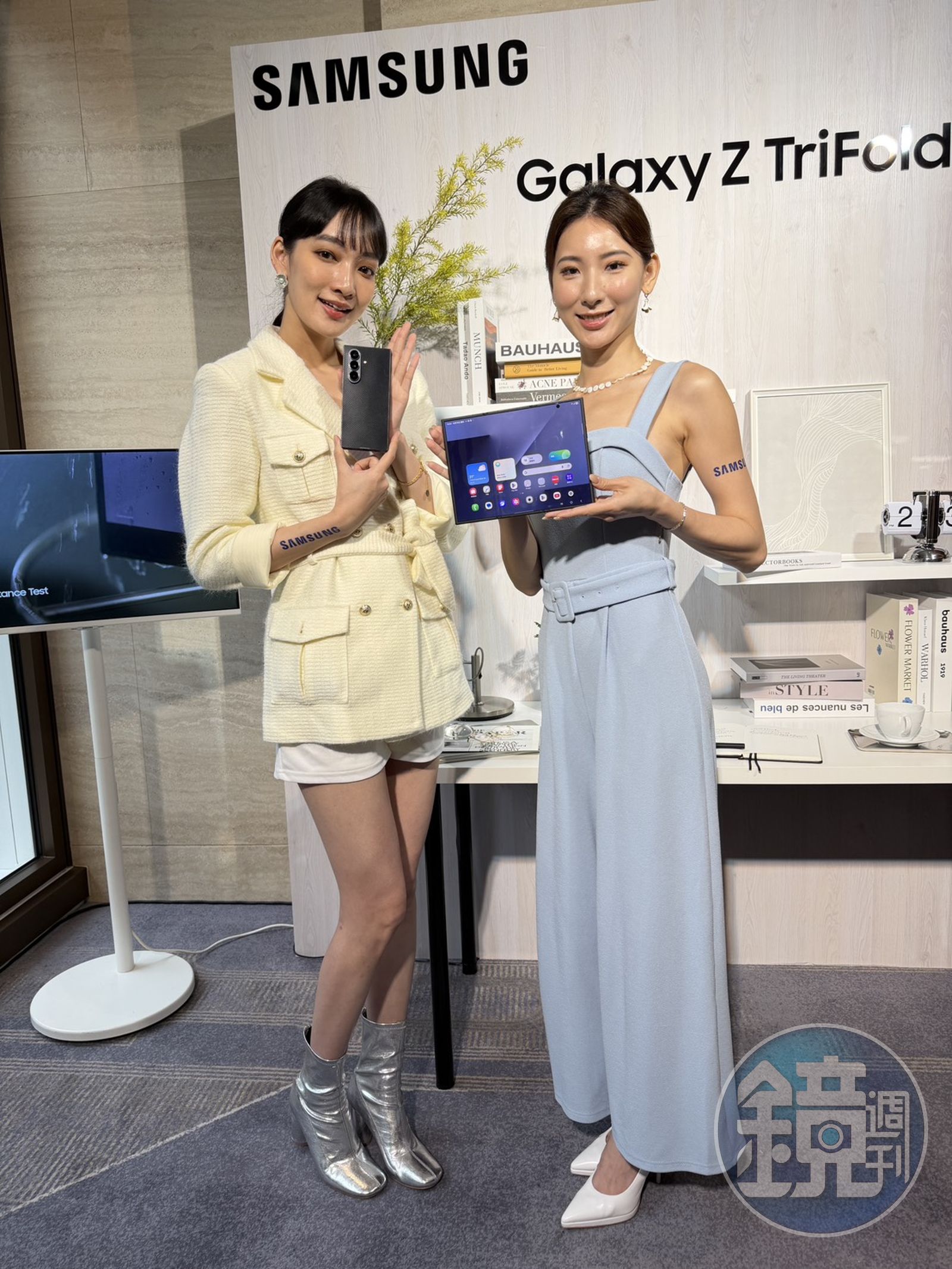 三星三摺疊旗艦Galaxy Z TriFold。