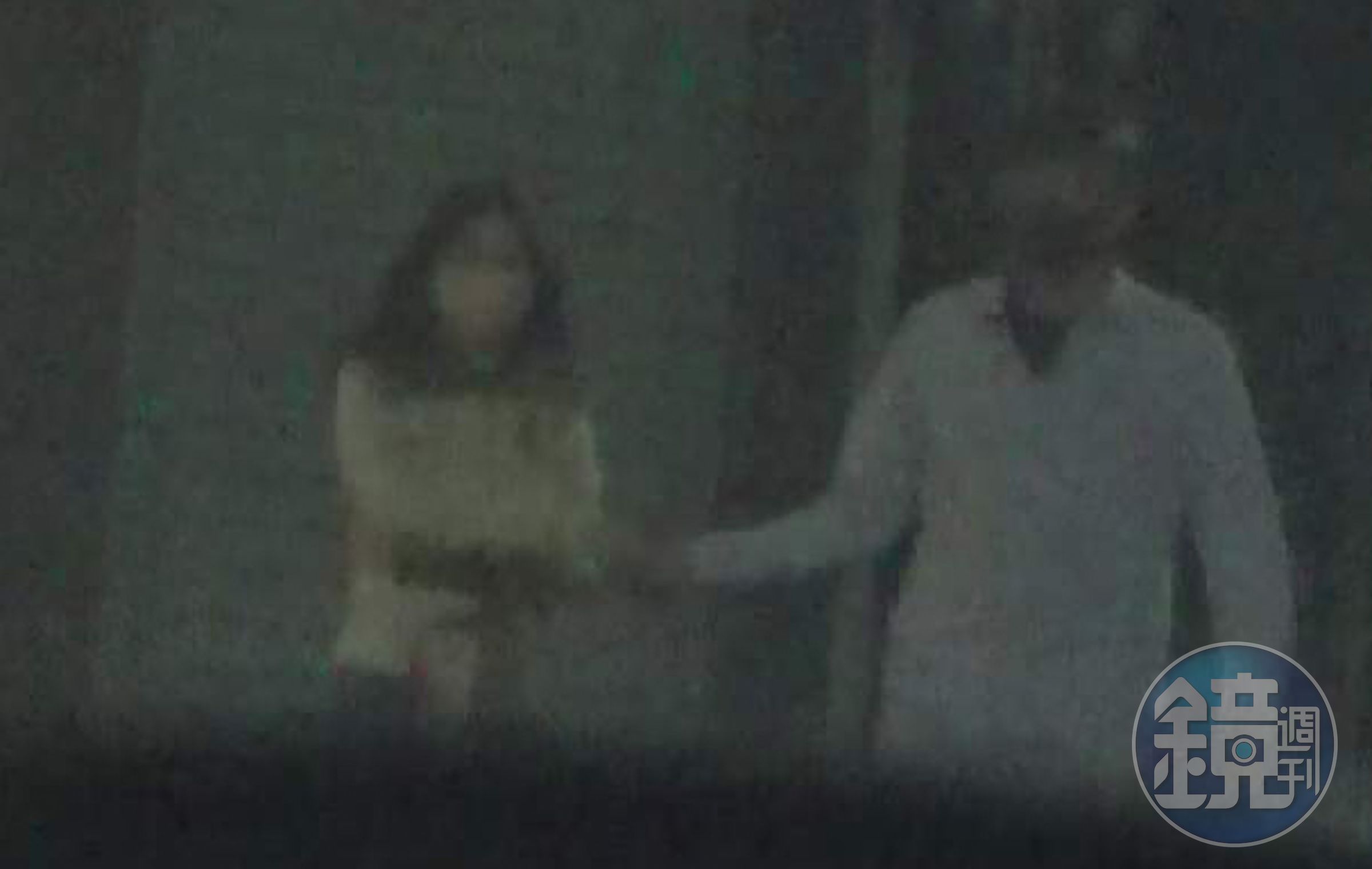 院長梁懷良與女博士生回到住處過夜。(讀者提供)