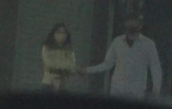 院長梁懷良與女博士生回到住處過夜。（讀者提供）