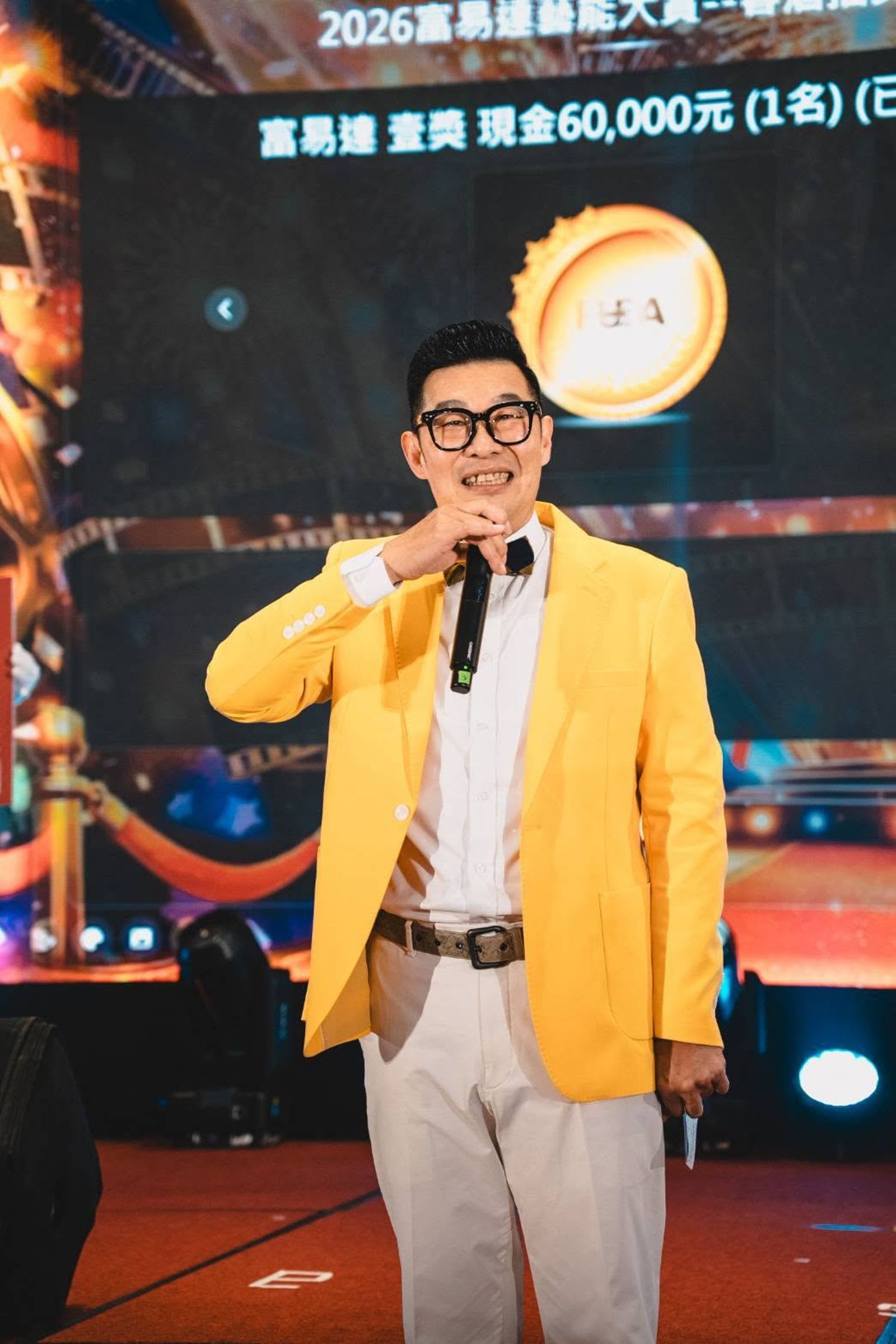 馬力歐轉型演戲，便一舉拿下金鐘獎男配角獎。（翻攝自馬力歐臉書）