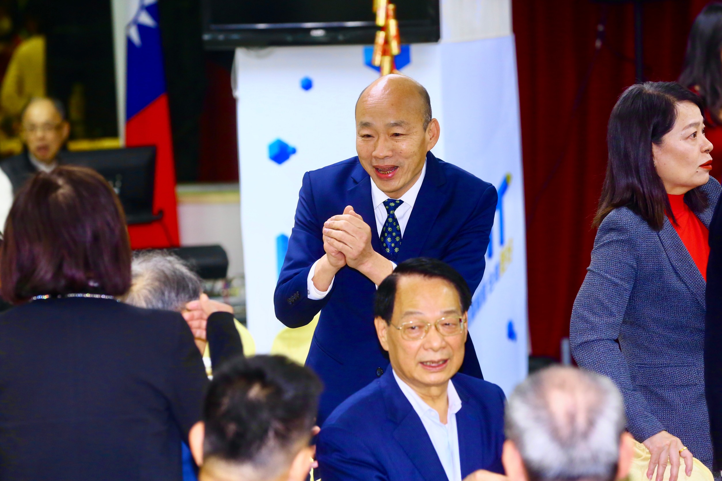 韓國瑜（圖）經議事處發函給立法院各黨團，稱「考量時程、作業程序」未便召開臨時會。（本刊資料照）