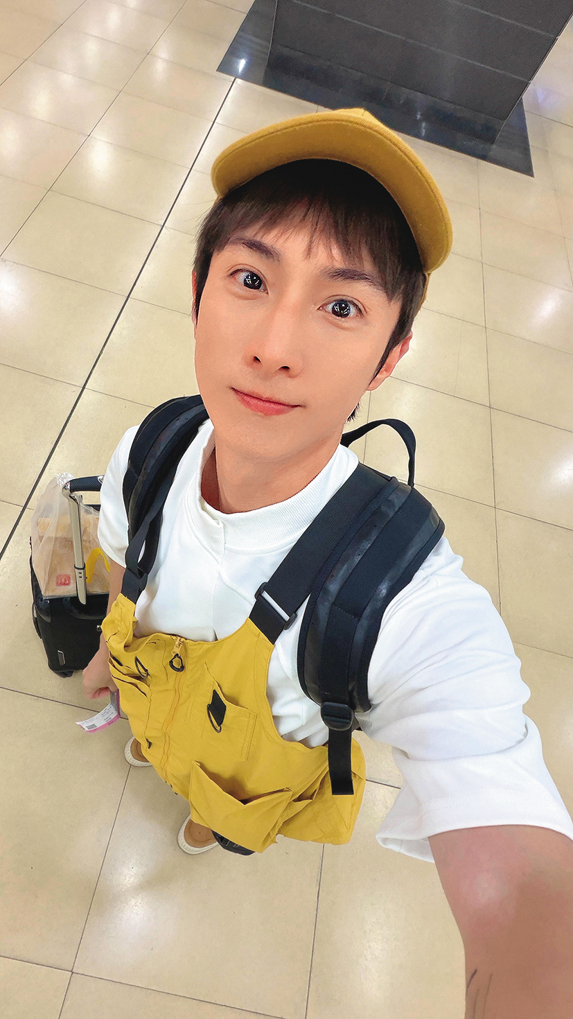 阿本發現動脈瘤治療後，決定回歸幕前續拚演藝。（阿本IG）