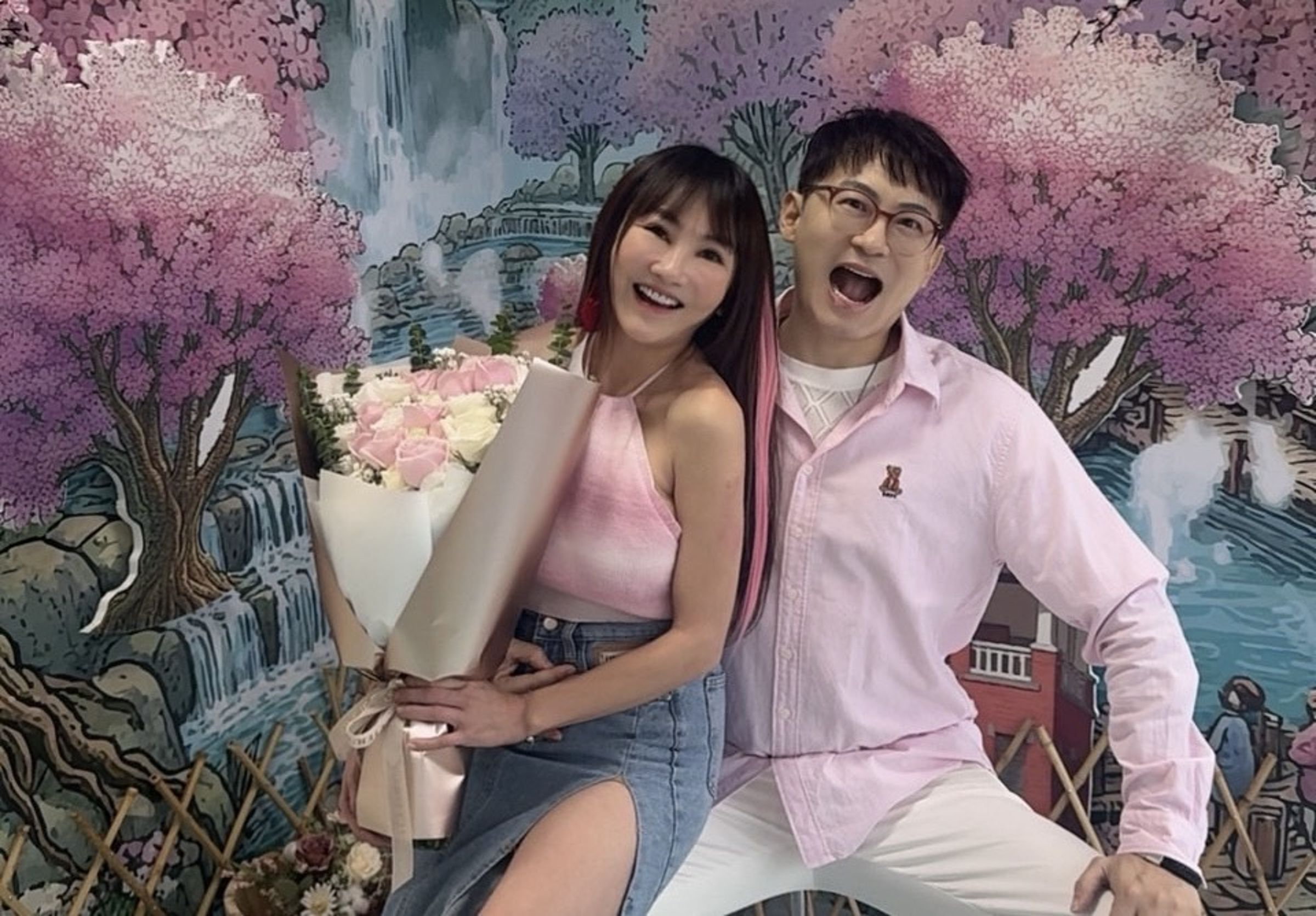 王宥忻與前夫翁承旭（翁總）選擇復婚。（女神愛啪啪 IPAPA提供）