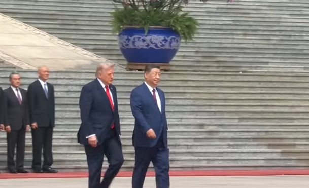 川習會今天登場。（翻攝YT@The White House）