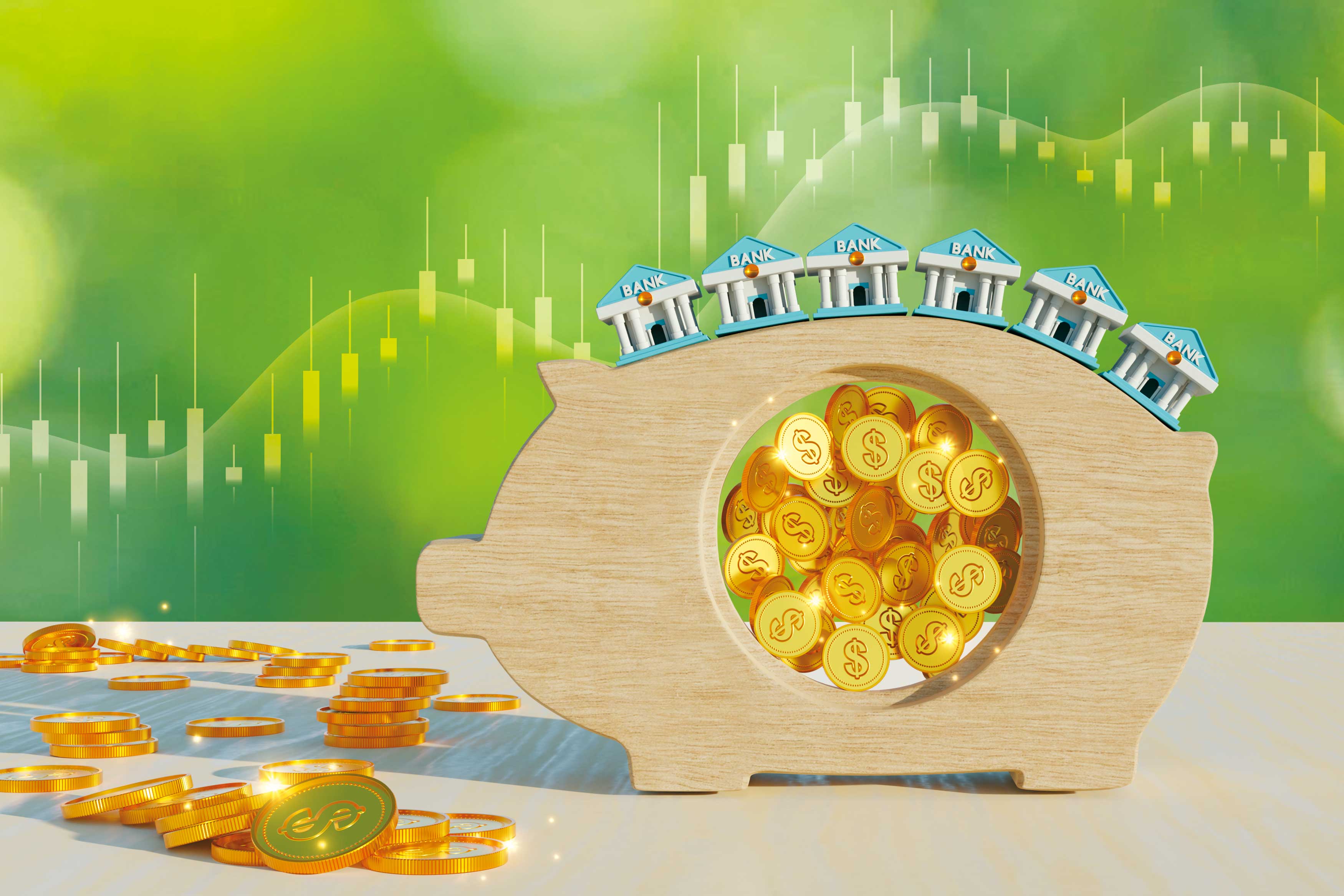 去年金融業獲利創史上第3高，今年霸氣配息振奮人心，本刊特篩選出6檔金融股，讓存股族安心存。