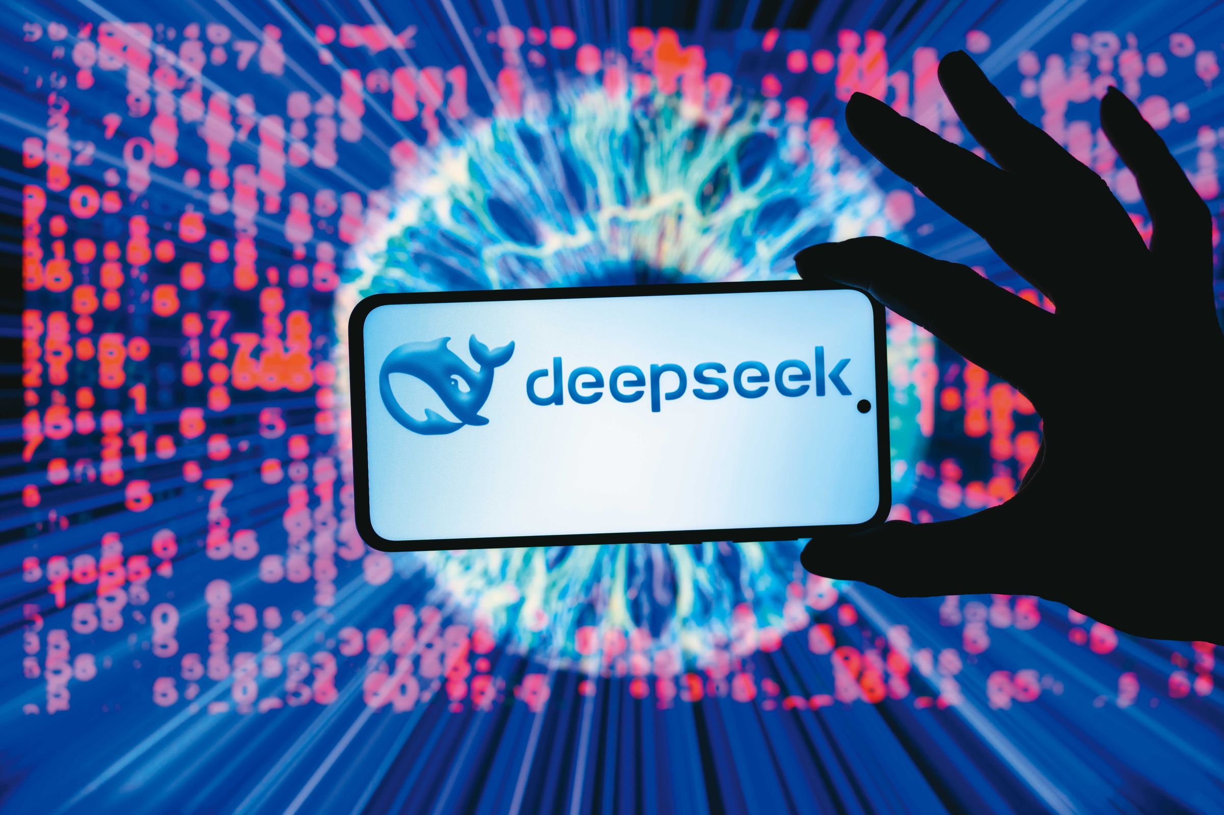 中國AI新創公司深度求索（DeepSeek）推出後，震撼美國AI產業。（東方IC）