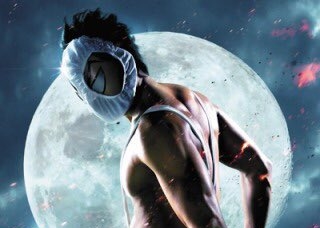 1名日本男子模仿《瘋狂假面》，將內褲戴著頭上，結果被警方依猥褻行為逮捕；圖為漫畫《瘋狂假面》。（翻攝自X）