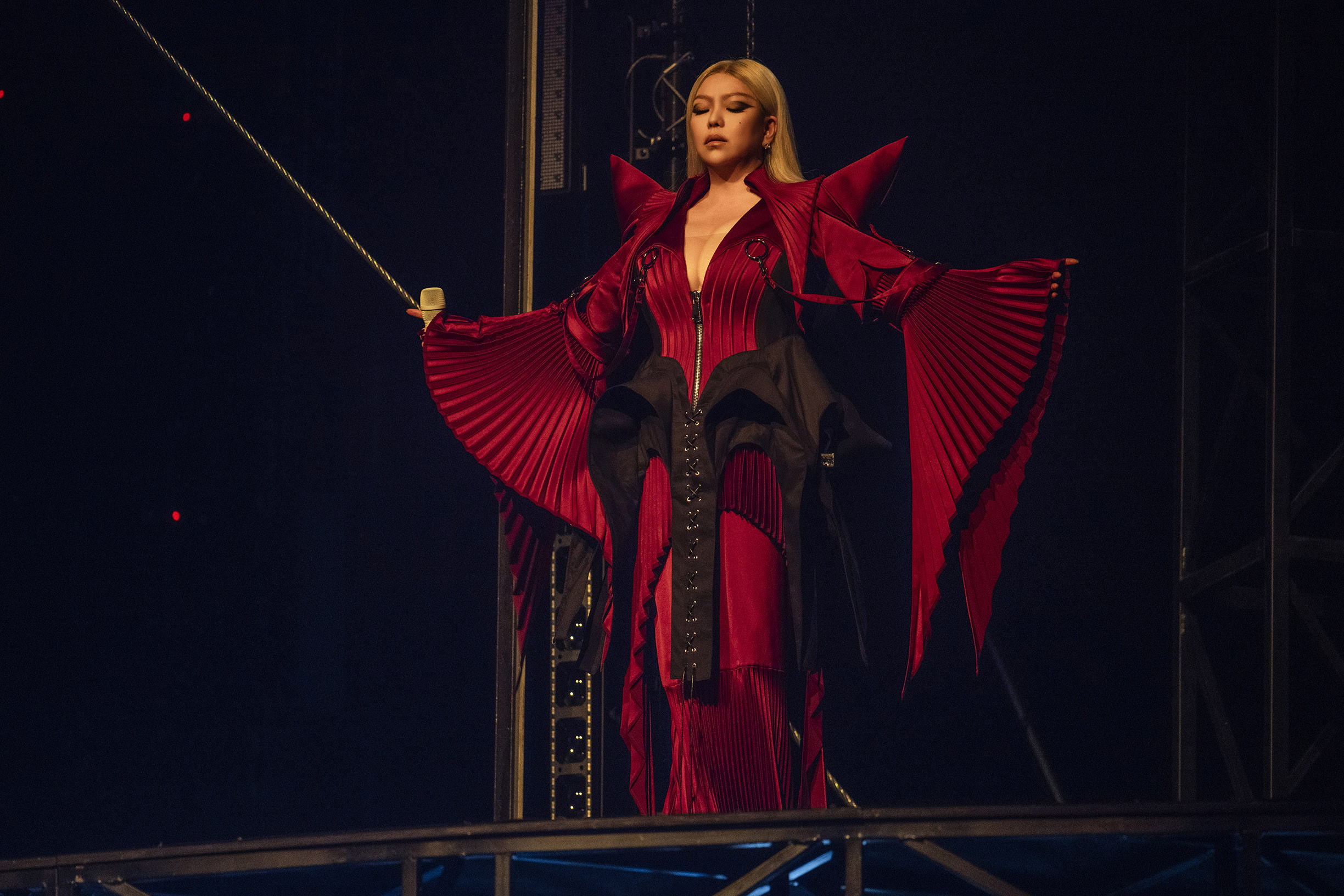 aMEI張惠妹在臺北大巨蛋舉辦《ASMR Maxxx @ Taipei Dome 世界巡迴演唱會》。（聲動娛樂提供）