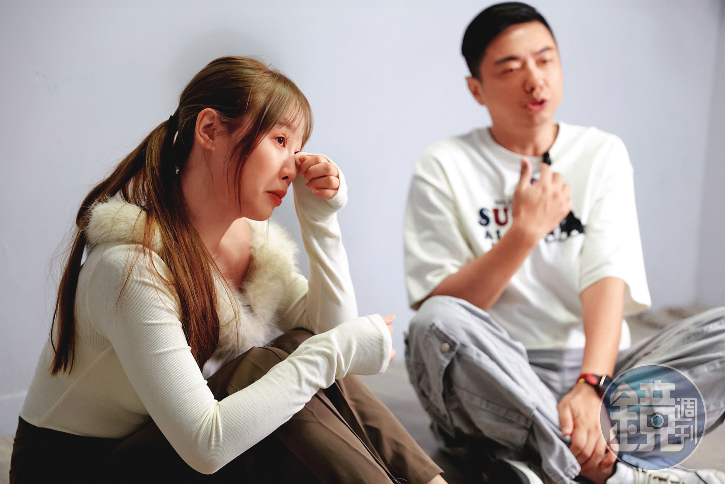 熊爸跟咪妃聊到害怕老犬生病，怕牠有離開的一天。