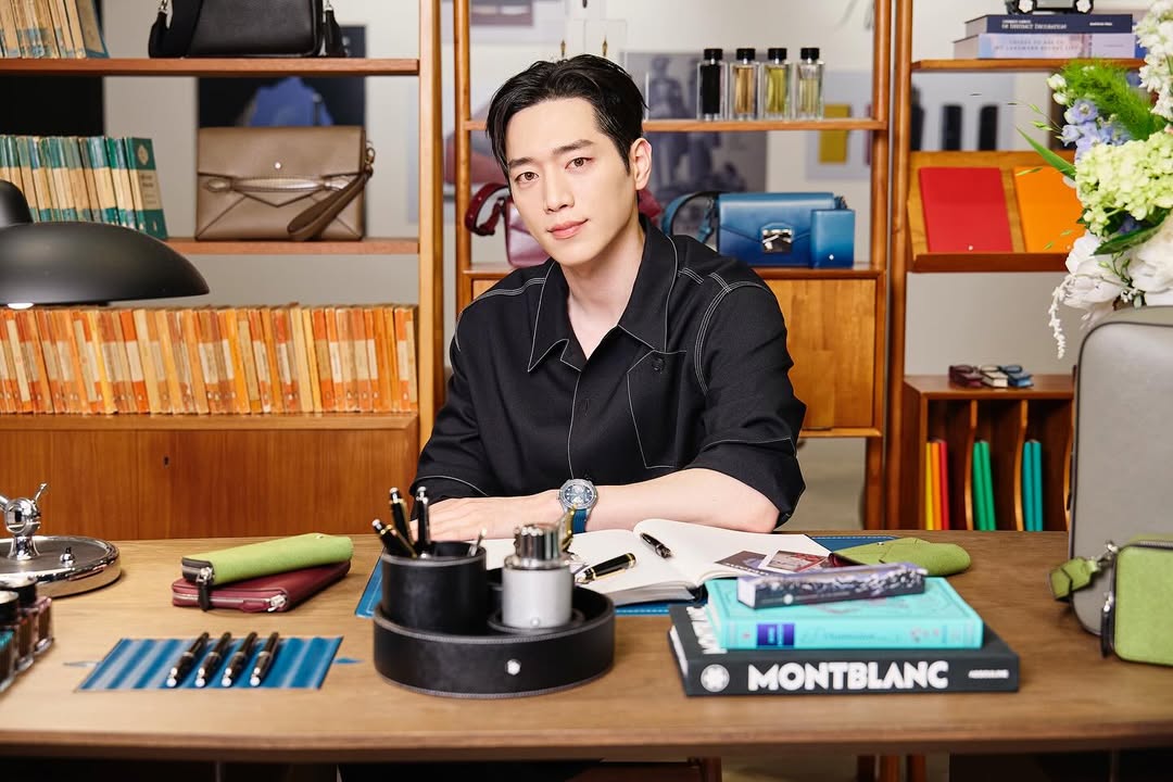 徐康俊最新頭銜為MONTBLANC亞太區品牌大使。（翻攝自徐康俊IG）