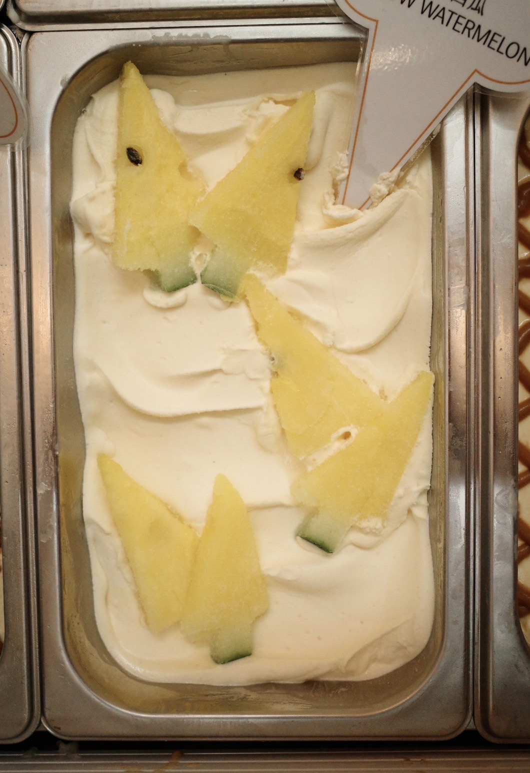 「小玉西瓜」口味Gelato食材來自台灣在地，水潤清甜的風味完全是夏日首選。
