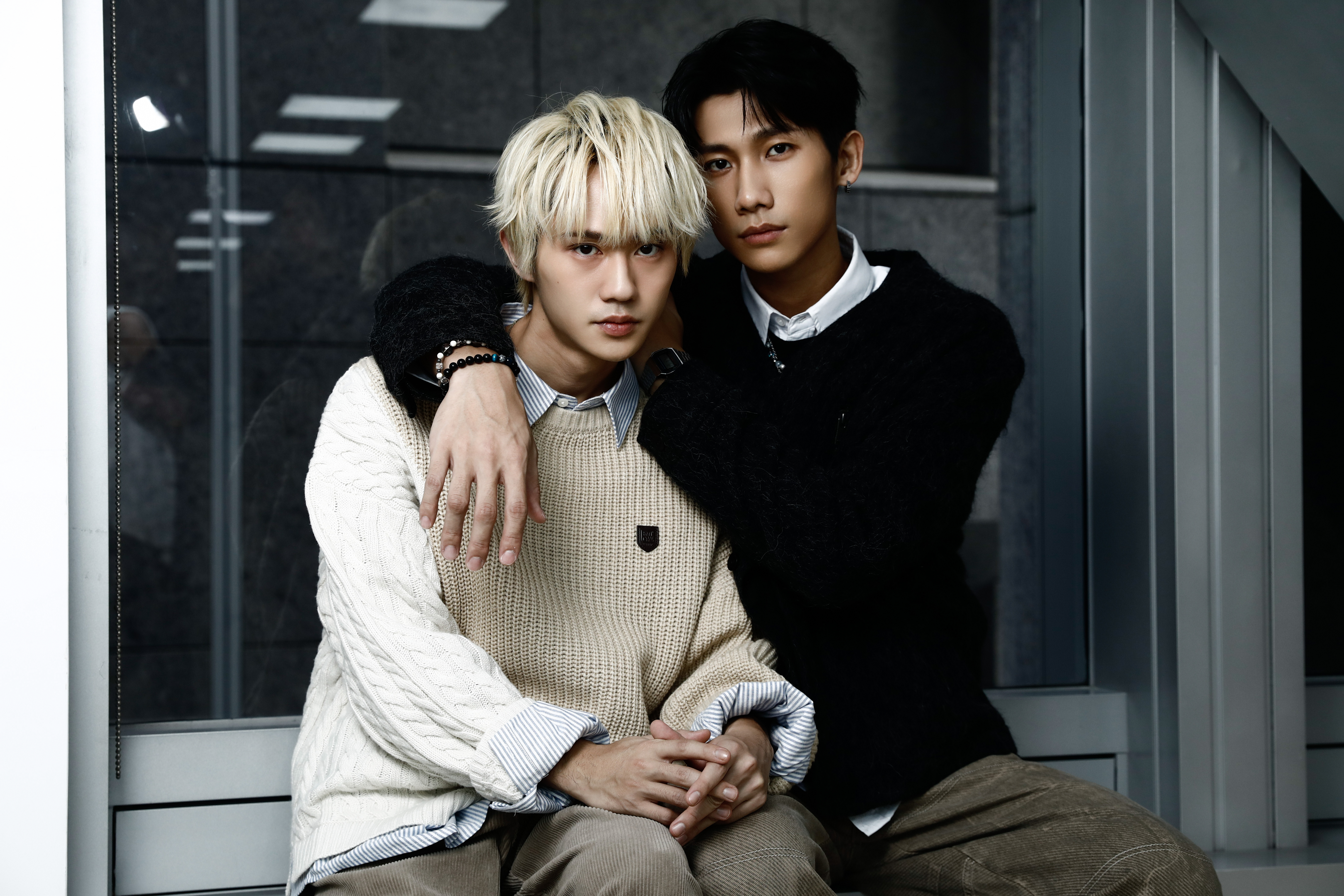 陳柏文（右）和姜典因合作《奇蹟》培養出好默契，且會對彼此說出內心話。