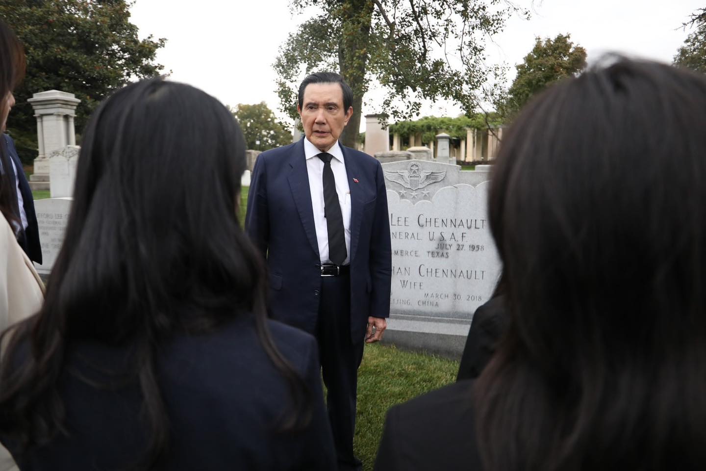 馬英九因為感冒缺席「馬習會10週年研討會」。（翻攝馬英九臉書）