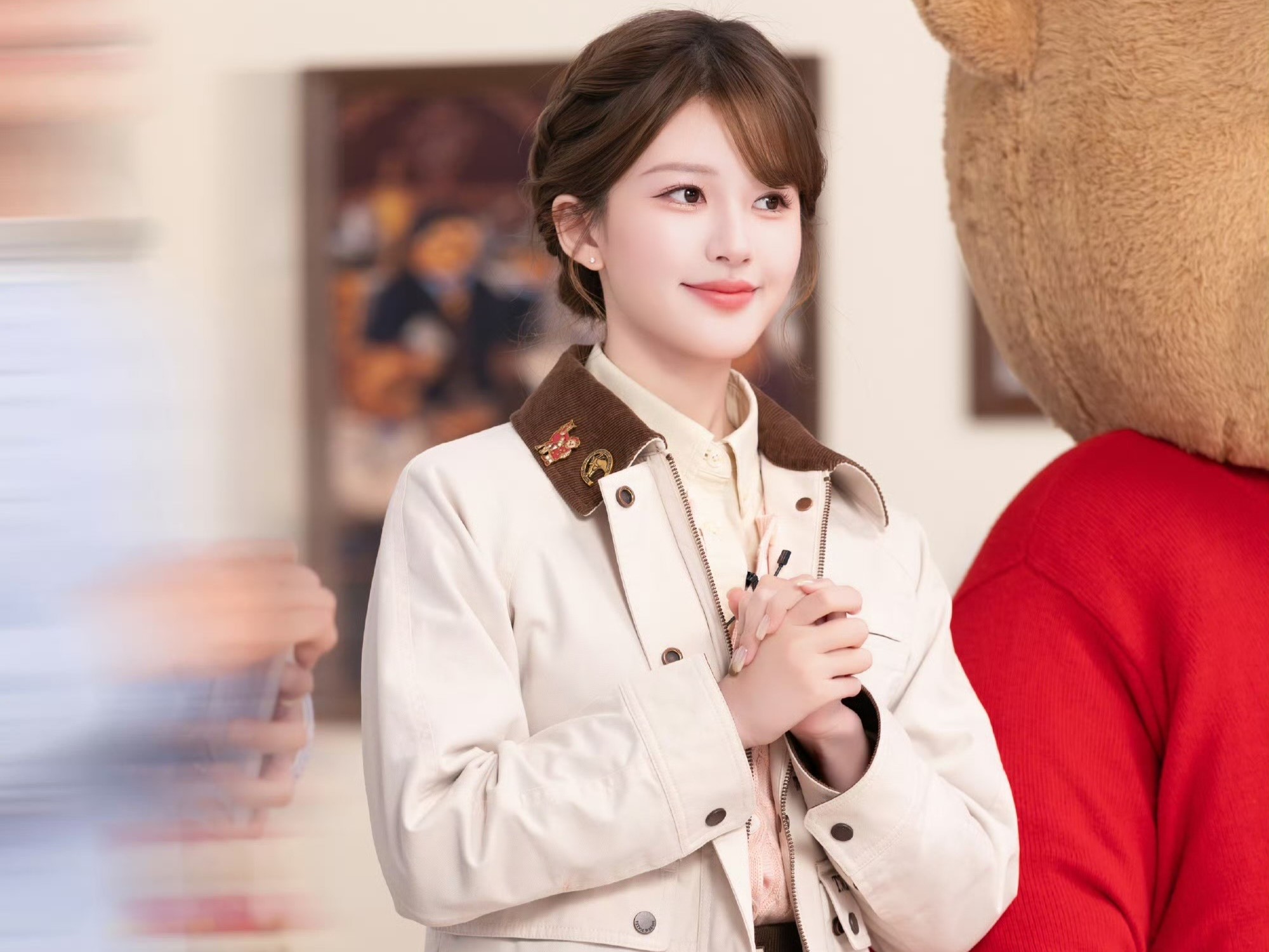 大陸女星趙露思藉電視劇《許我耀眼》成功逆襲。（翻攝自趙露思工作室微博）