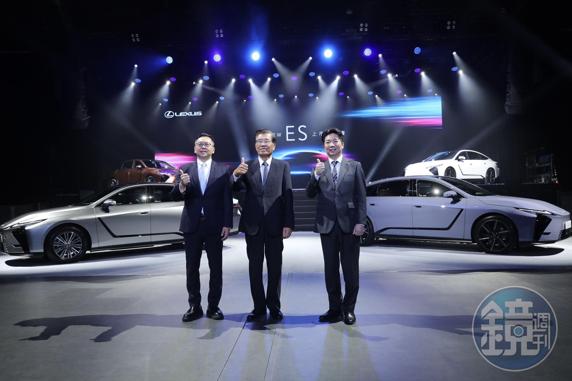 Lexus總代理和泰汽車今（28）日下午大陣仗發表全新大改款旗艦房車 ALL NEW ES。