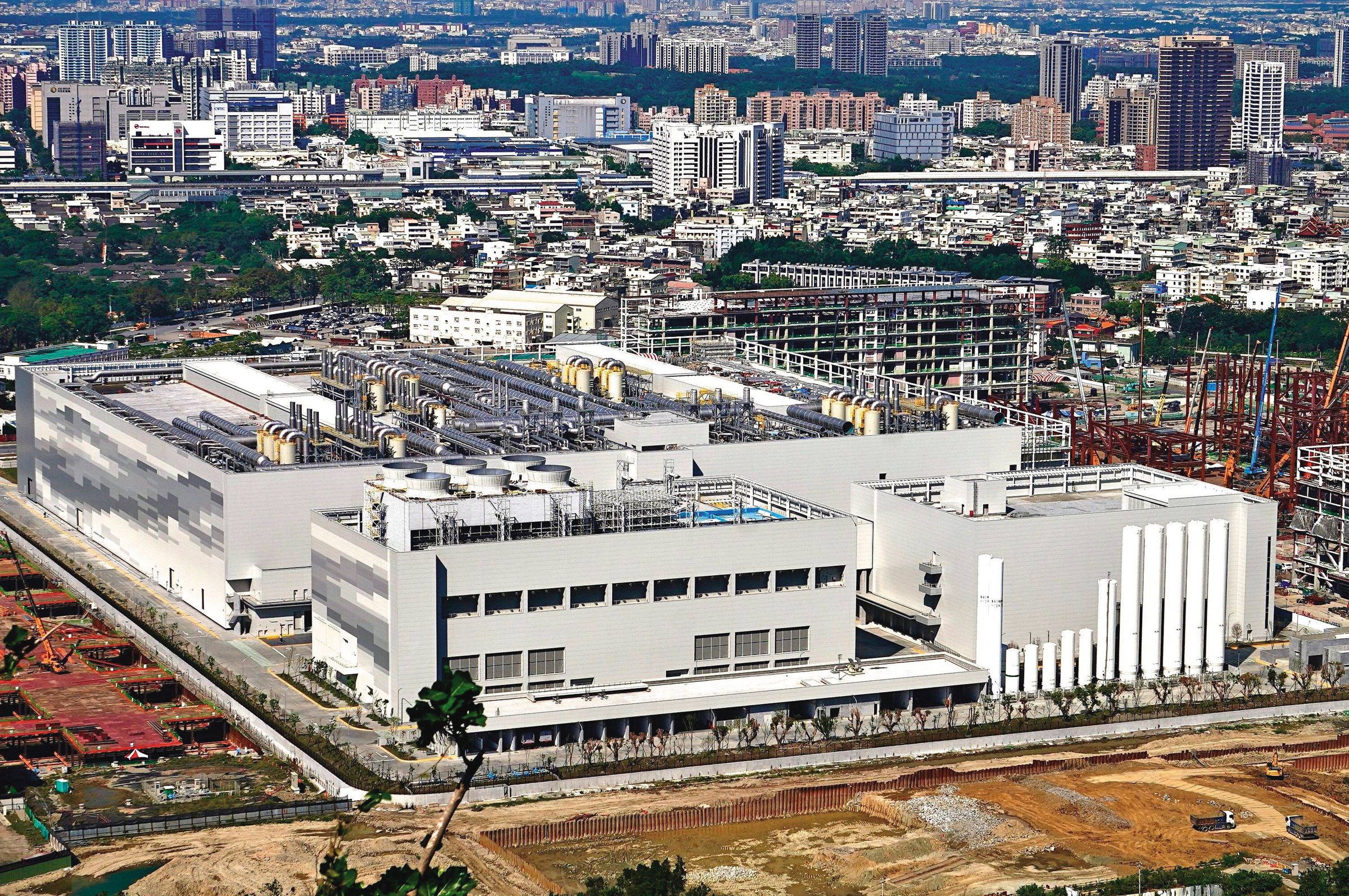 台積電高雄廠(圖)今年將量產2奈米晶片。(中央社)