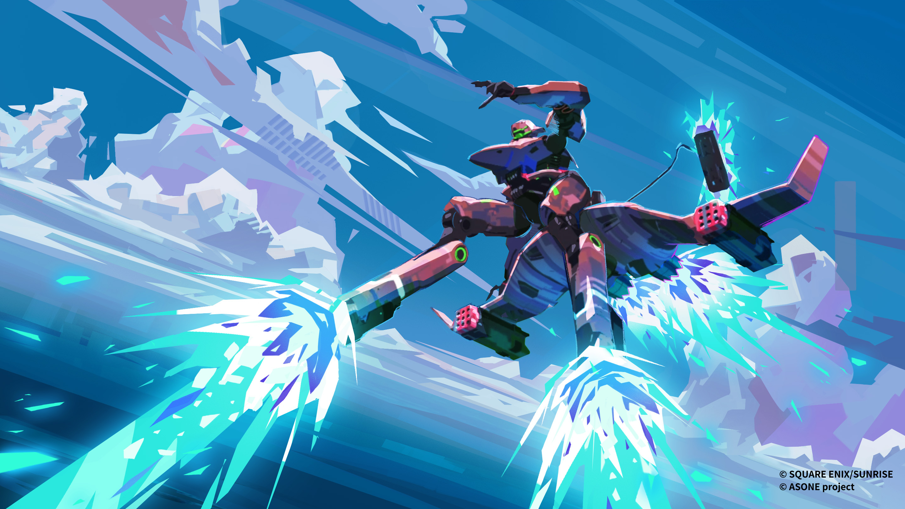 《AS ONE》改編自SQUARE ENIX街機遊戲《星與翼的悖論》。（智寶國際提供）