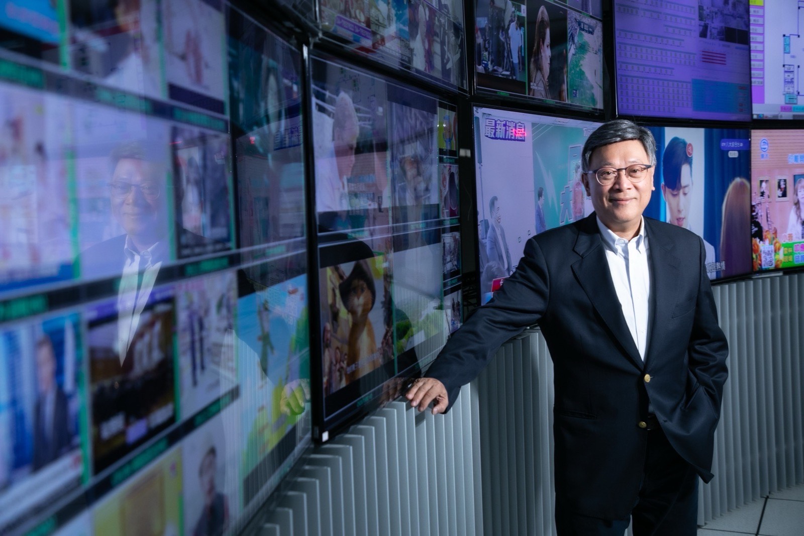 大大寬頻董事長張銘志設下目標，規劃興櫃後半年就申請上市。（大大寬頻提供）