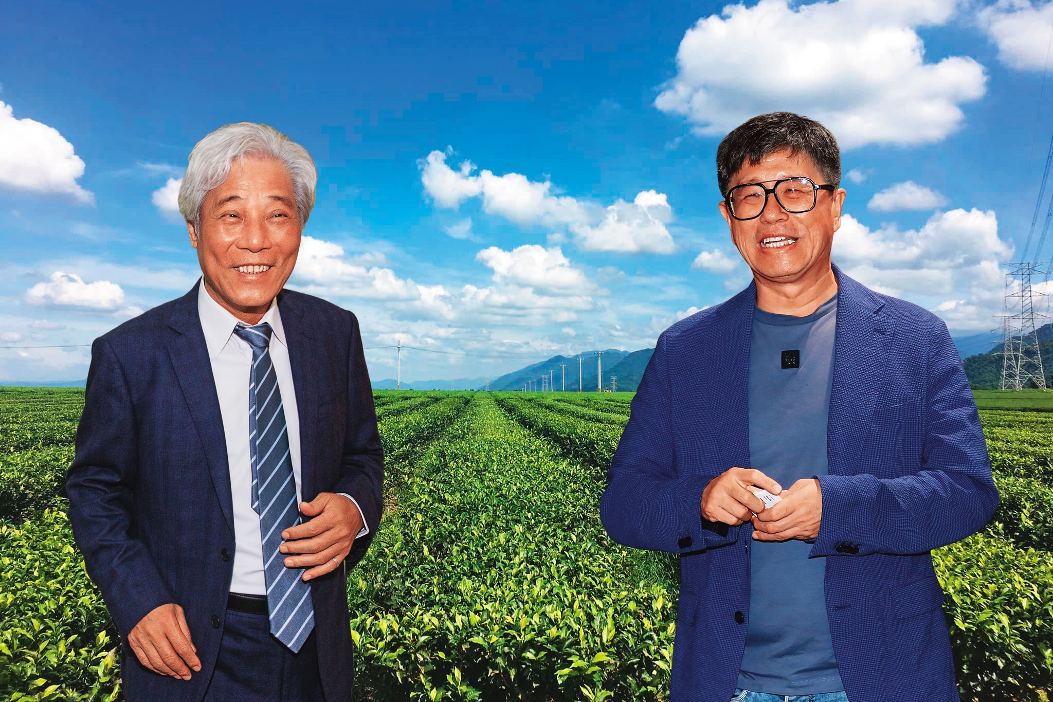 農林與寶晶合作攜手改造老埤農場，創造農民、光電產業和政府三贏局面。老埤農場占地717公頃，相當於1千個足球場的規模。（翻攝台灣農林臉書）