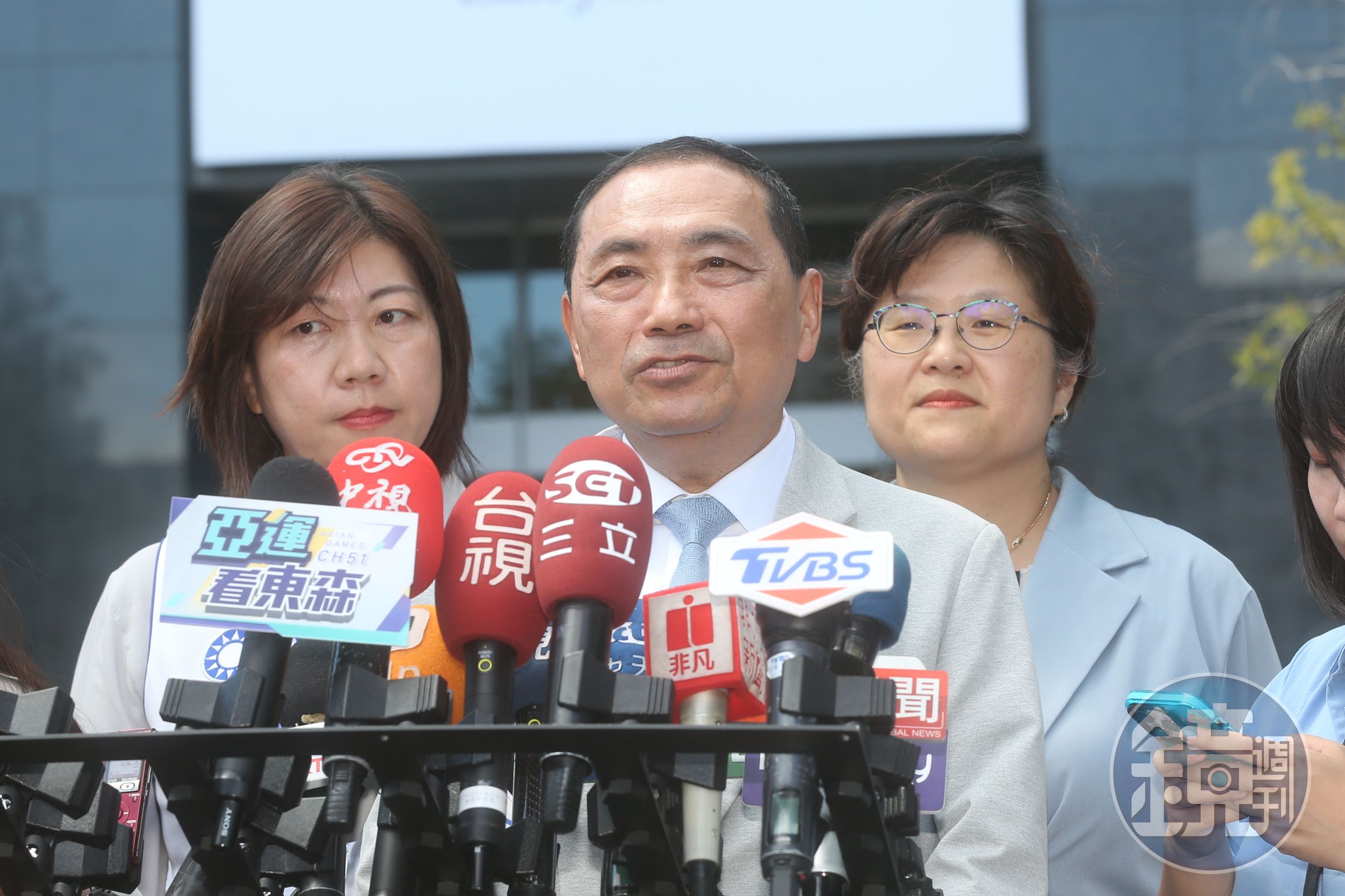 國民黨總統參選人侯友宜因行程滿檔，放棄中山、高師大、高大聯合舉辦的講座。（本刊資料照）