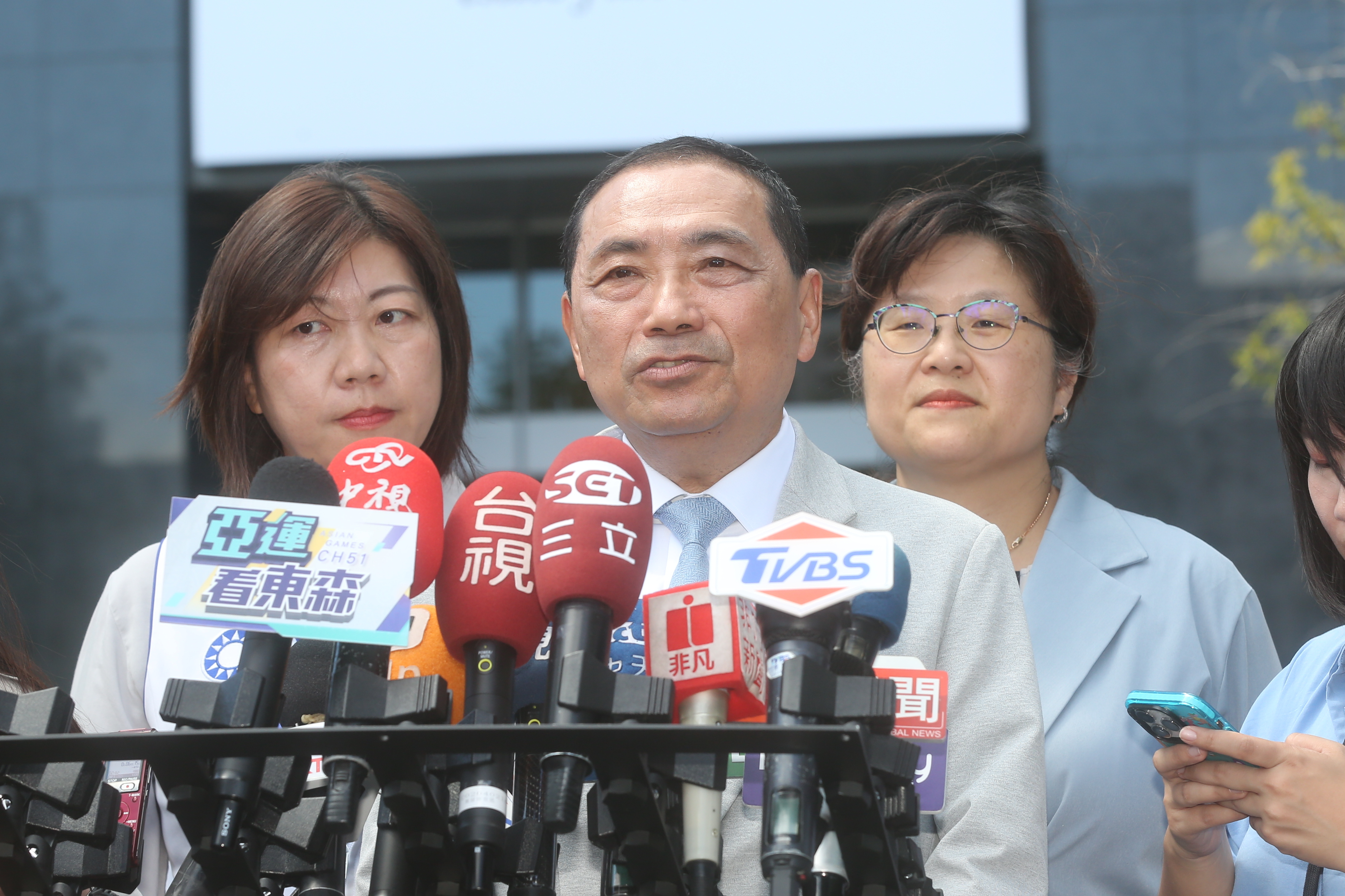 國民黨總統參選人侯友宜因行程滿檔，放棄中山、高師大、高大聯合舉辦的講座。（本刊資料照）