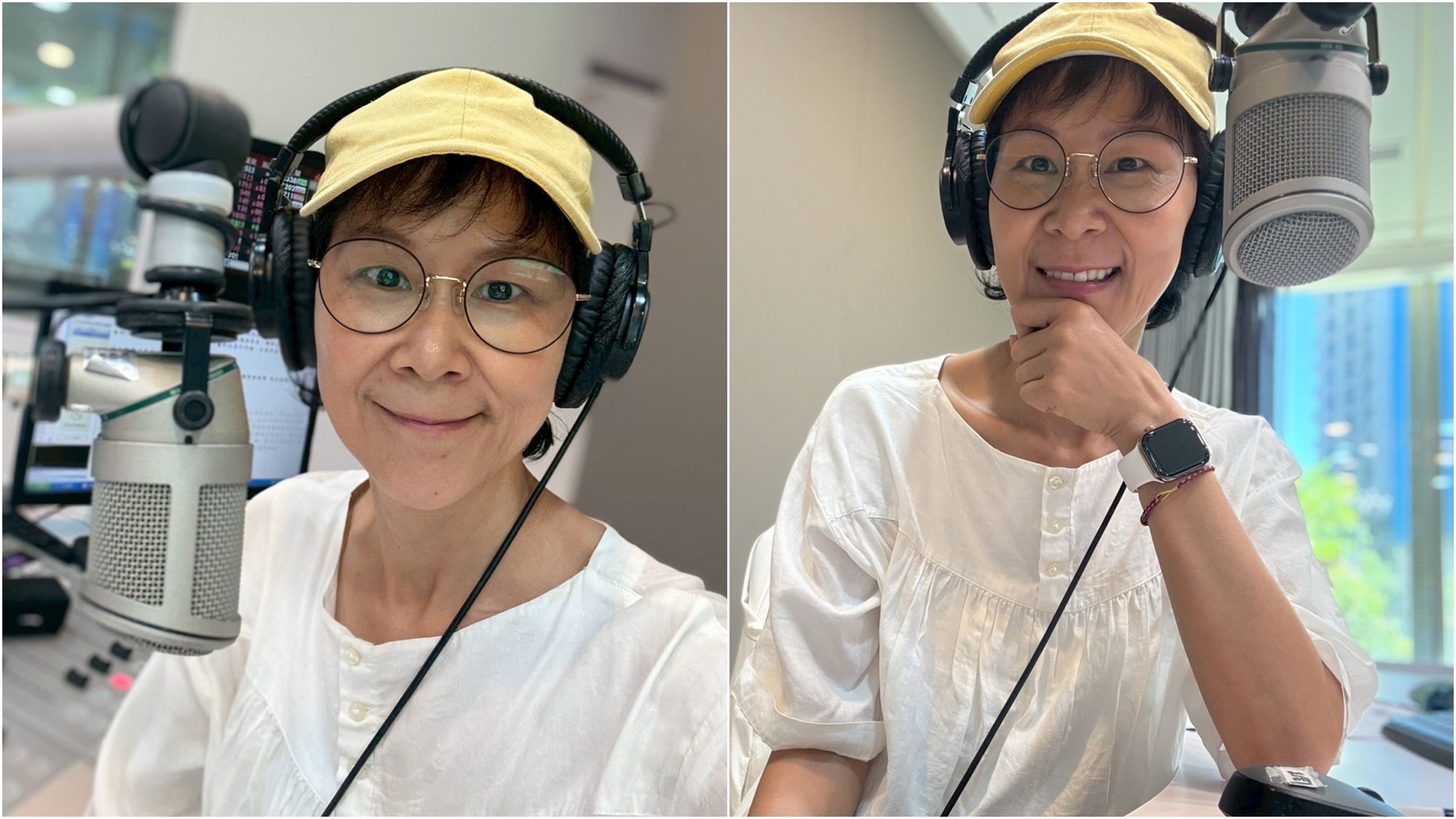看似永遠活力滿滿的阿娟，近年開始深受近視、散光加上老花困擾，連提詞機和字卡都看不清楚，讓她意識到必須放慢腳步、對自己好一點。