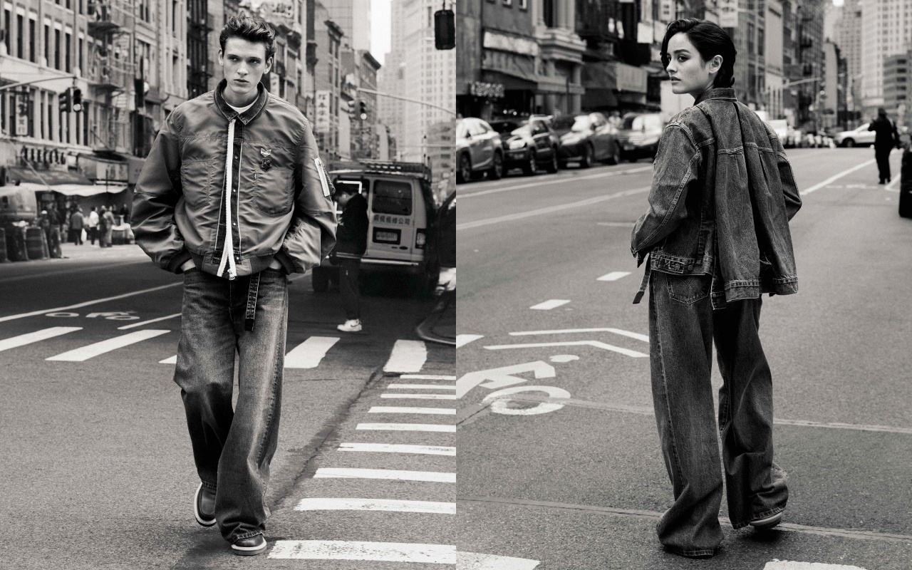 系列形象照由攝影大師Craig McDean掌鏡，由演員兼模特兒Chase Sui Wonders與模特兒 Chandler Frye共同演繹。（Levi's提供）