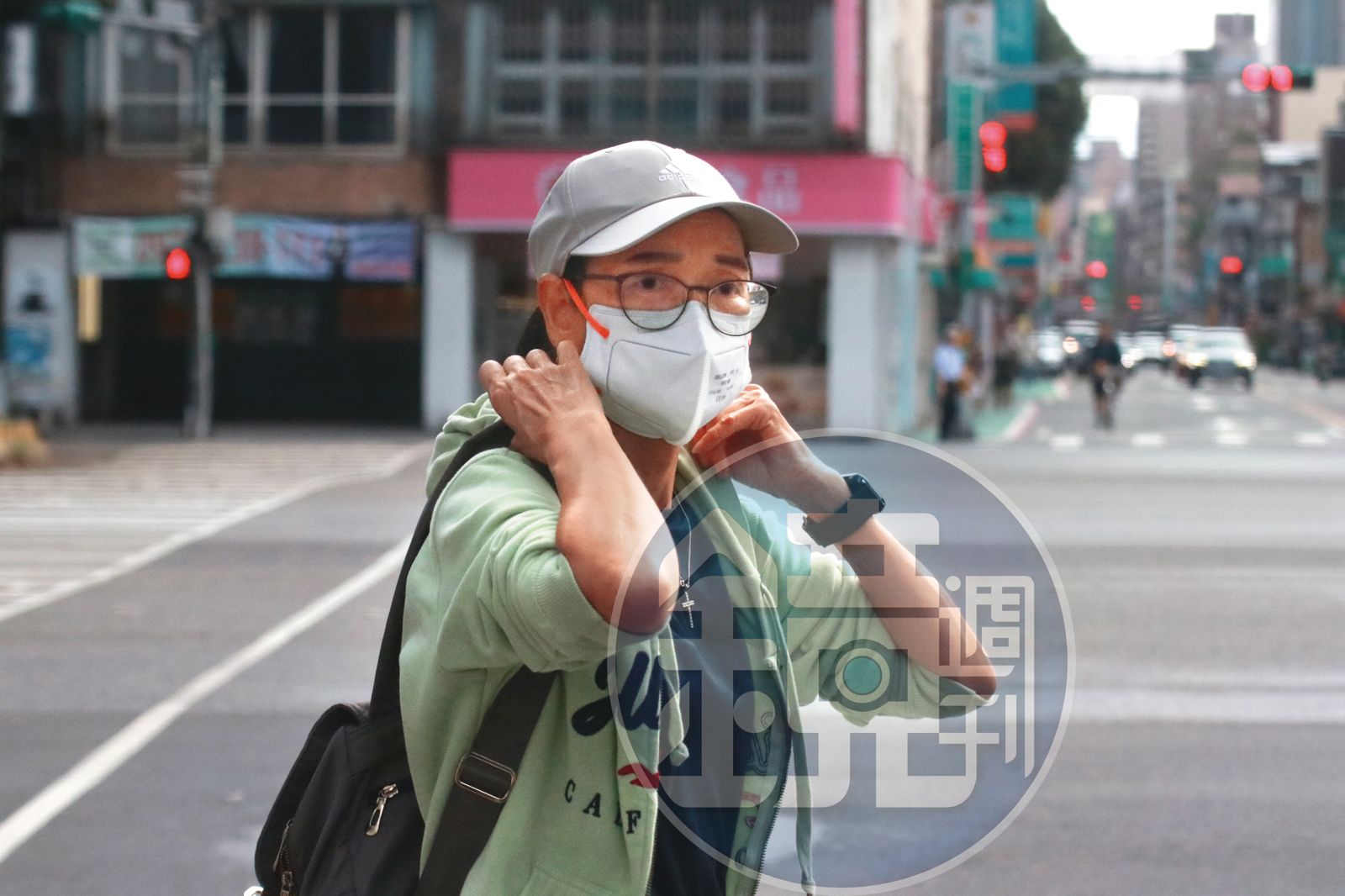 黃國昌人頭現形/直擊黃國昌狗仔基地人頭老闆 凱思國際負責人李麗娟現身