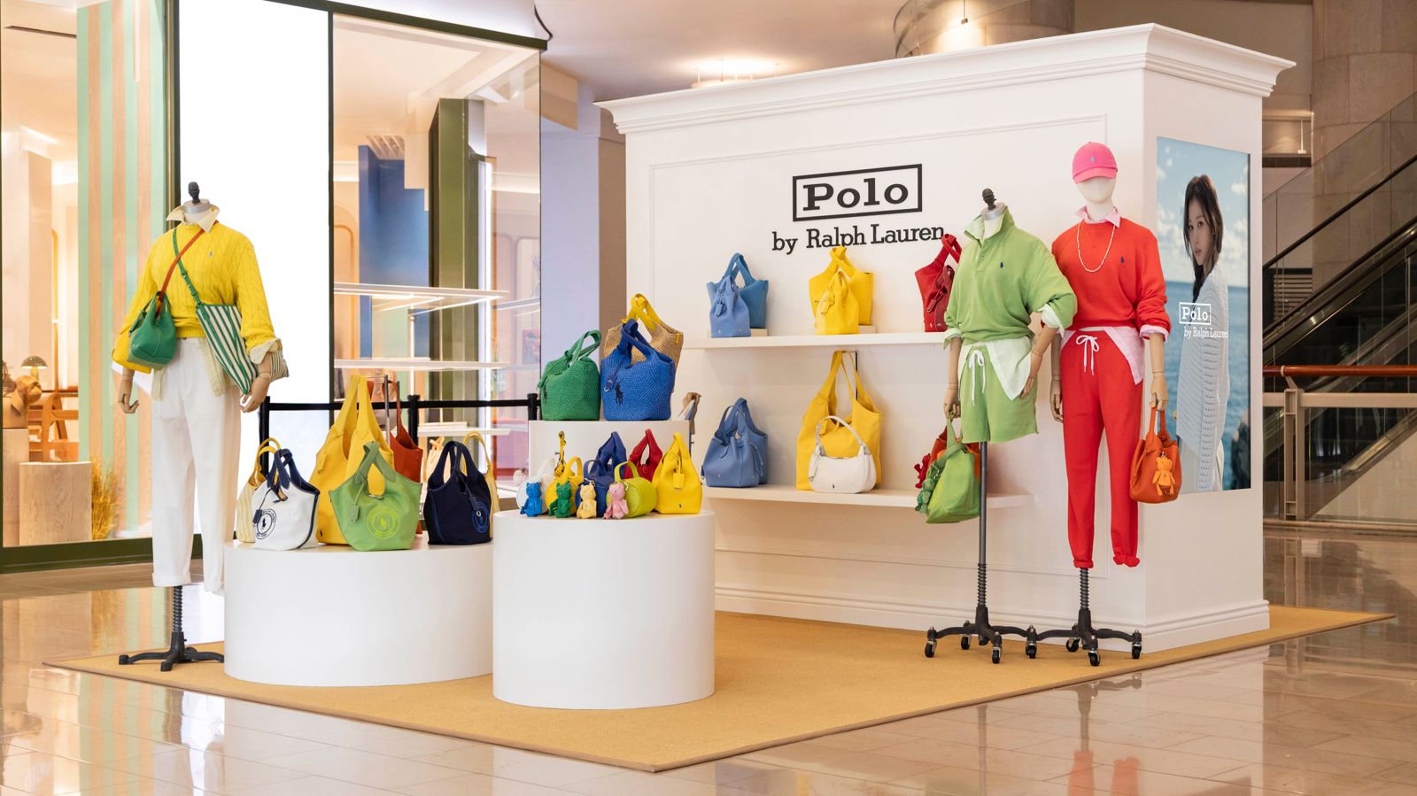 Polo Ralph Lauren快閃登場 限定桶包與亞太拼接托特一次看