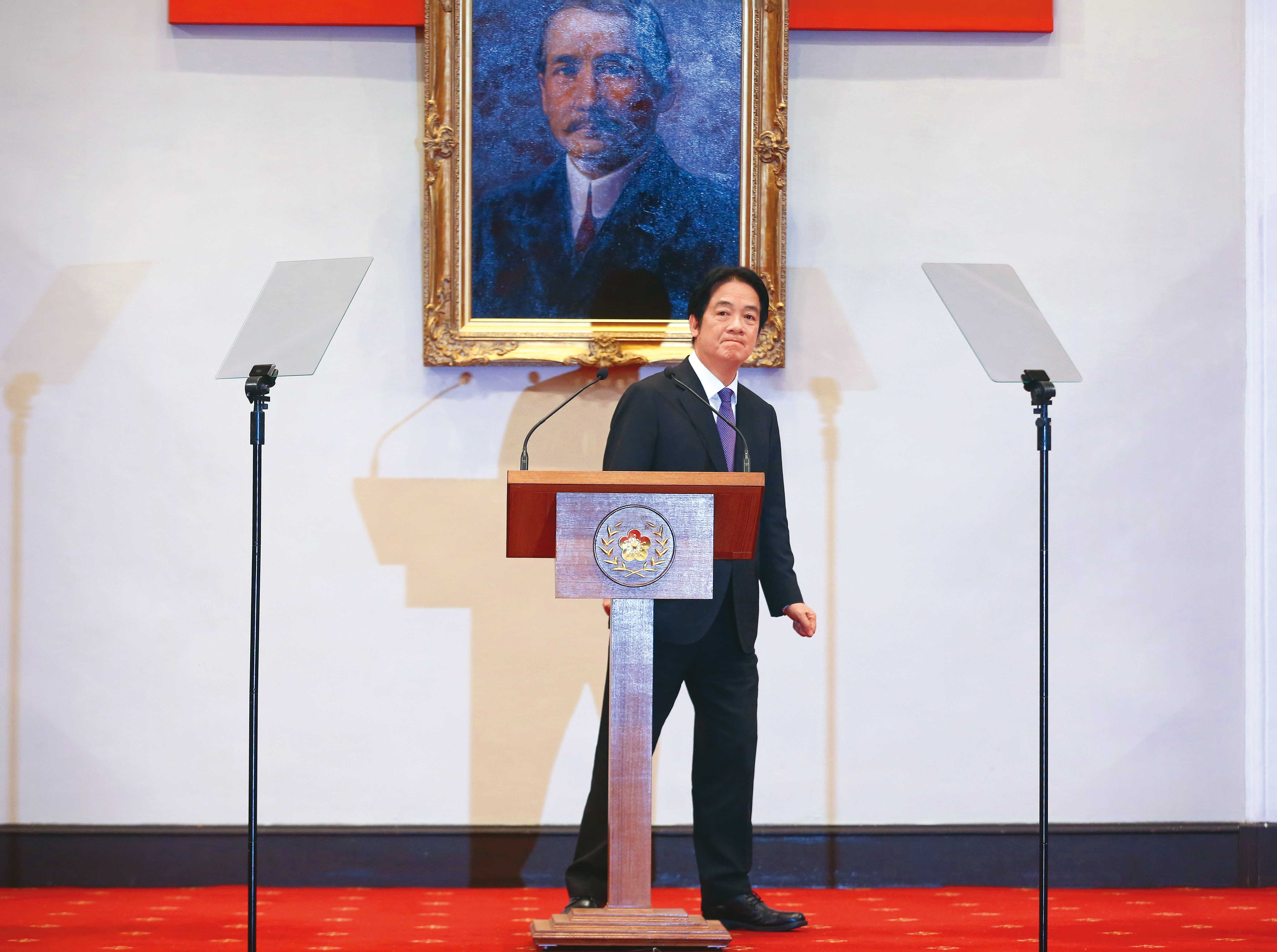 大罷免於823告一段落，總統賴清德發表談話，揭示內閣與施政方向將有所調整。（鏡報董孟航）