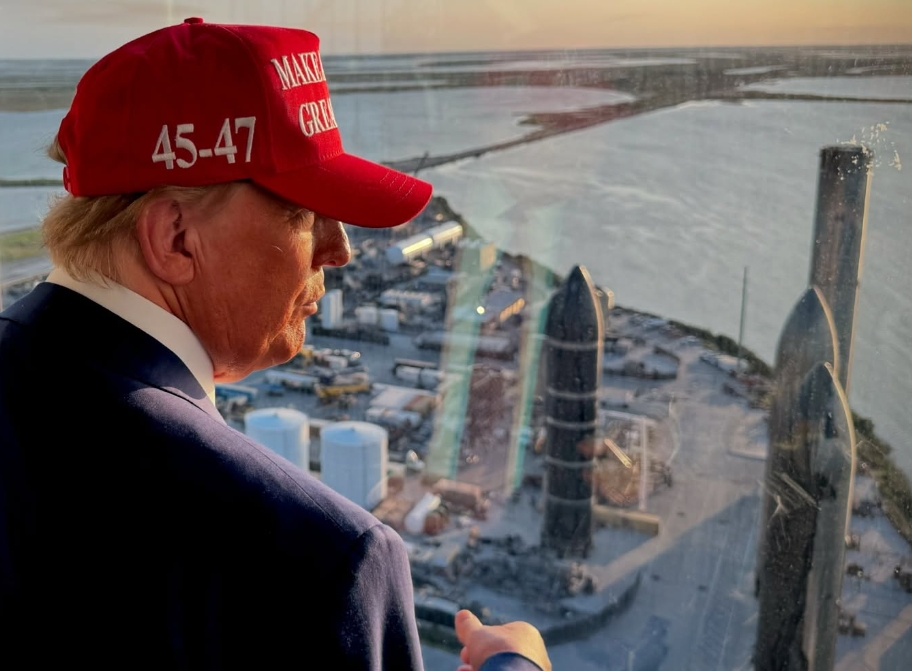 川普表示將讓美國從國際衝突中抽身，對於是否保衛台灣，他目前也遲遲沒有明確表態。（翻攝自臉書）