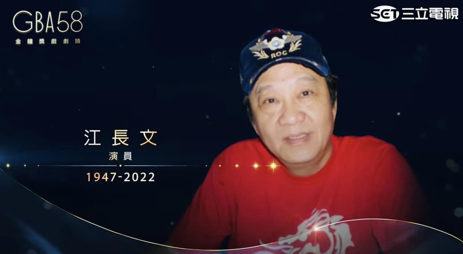 照片為在世的資深藝人兼導演游天龍，卻被誤植成已逝演員江長文。（翻攝自網路）