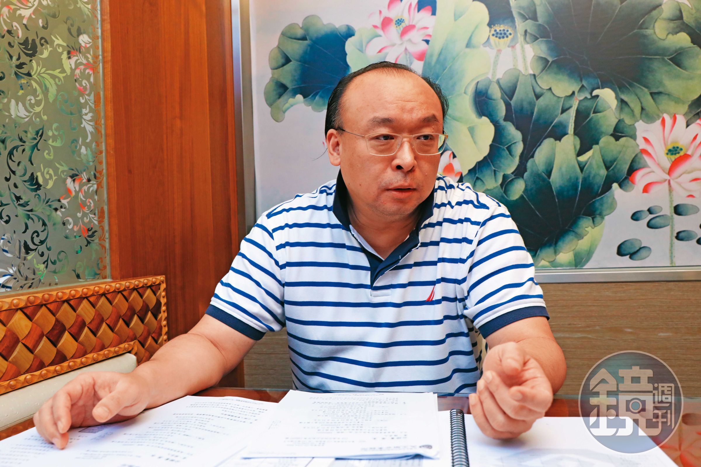展雲前董事長特助金開文(圖)表示,找朱國榮救火根本是引狼入室。