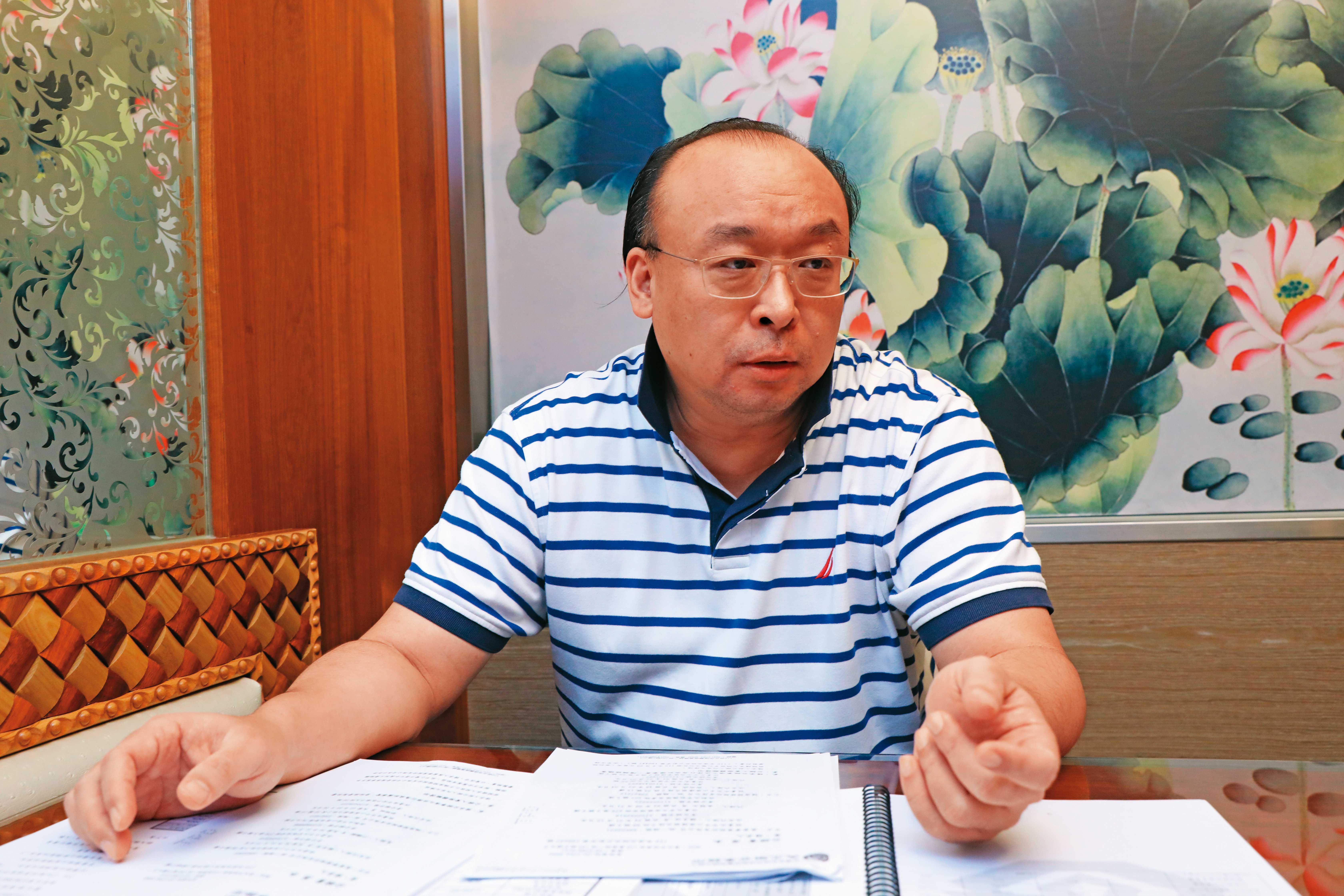 展雲前董事長特助金開文（圖）表示，找朱國榮救火根本是引狼入室。