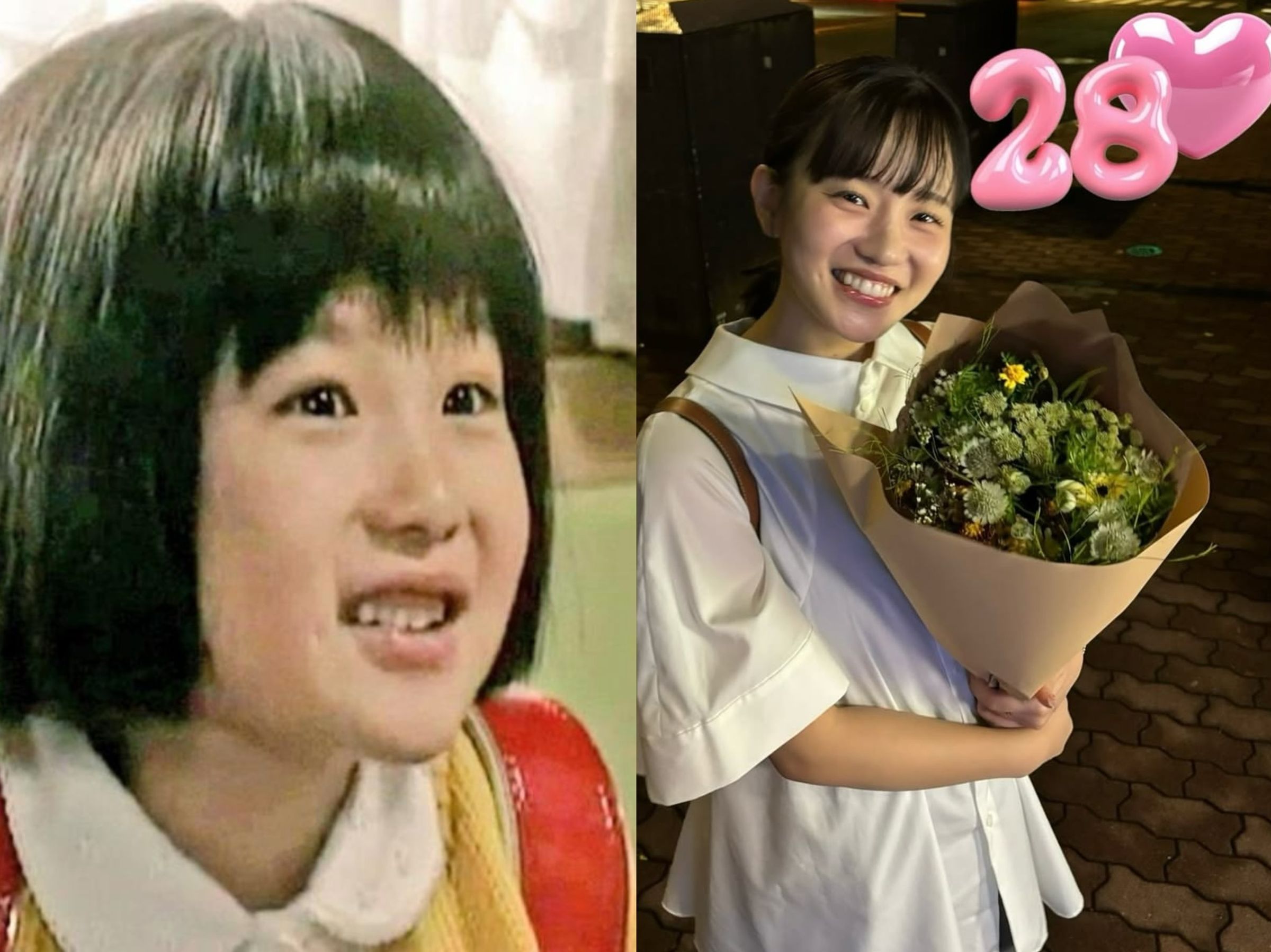 森迫永依今年9月在社群平台分享28歲生日照片。(翻攝自IG@ei_morisako、X)