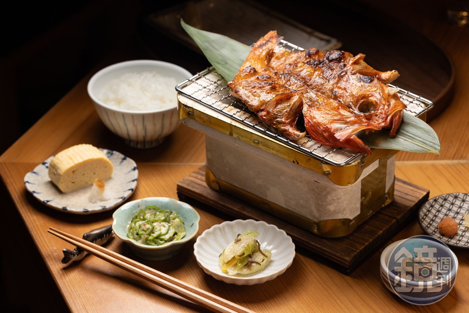不用飛日本也能吃到美味炭火烤魚! 「朝炭」端出爆汁喜知次配自製海苔醬 讓人早午餐「連嗑三碗飯」