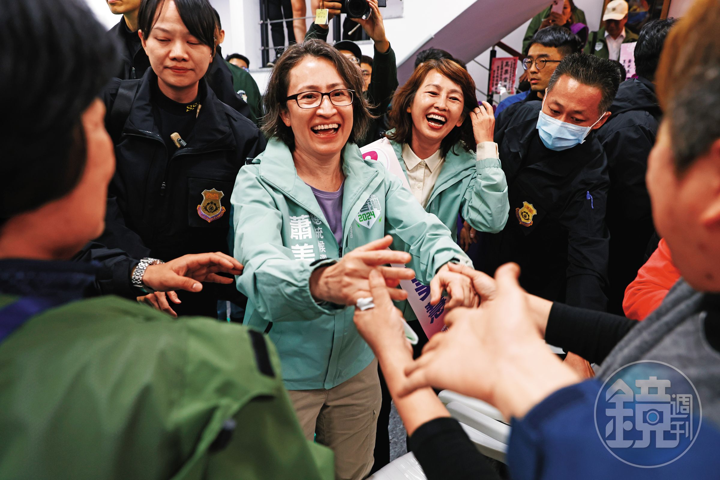 蕭美琴搭檔賴清德被黨內認為有助突破綠營同溫層。