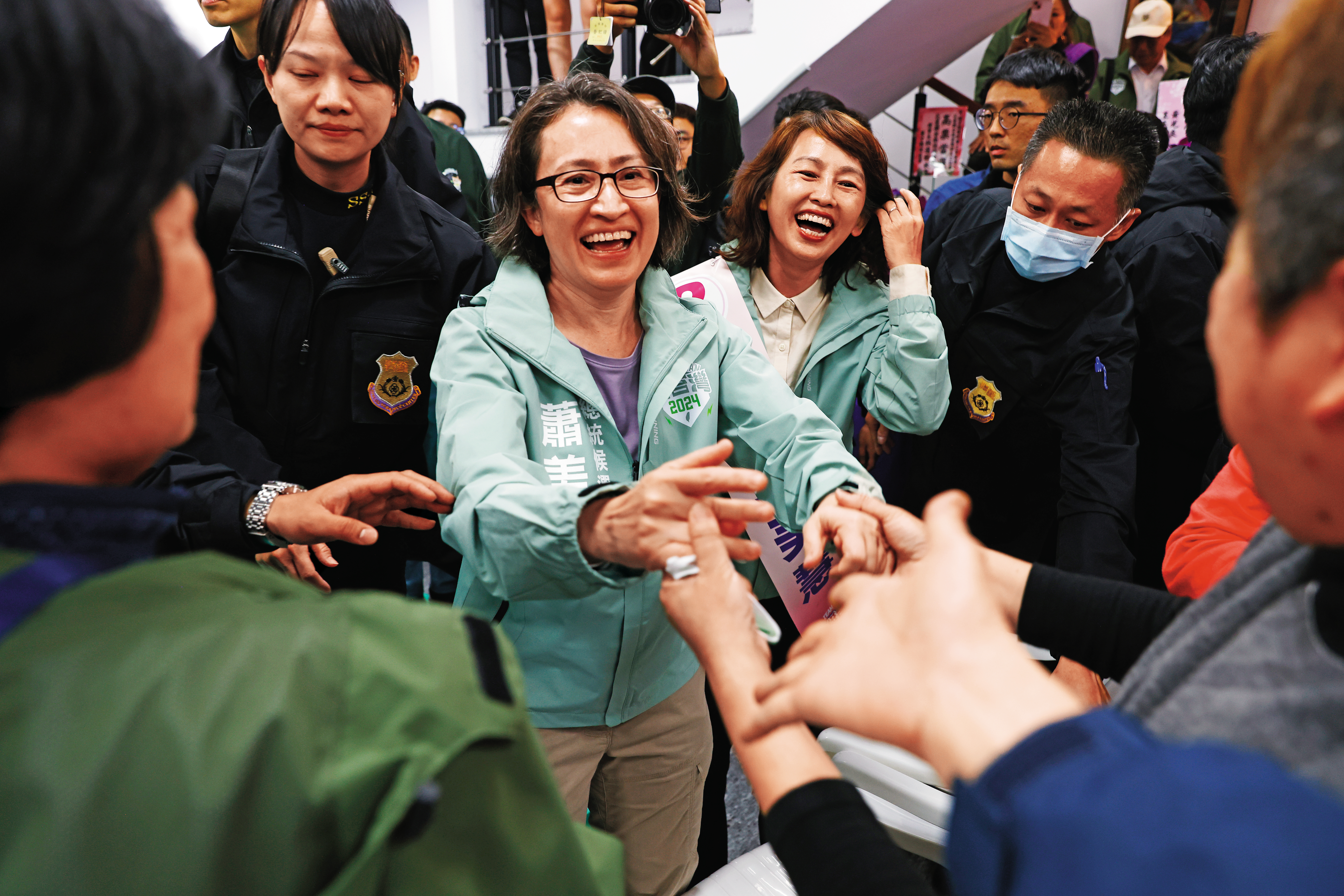 蕭美琴搭檔賴清德被黨內認為有助突破綠營同溫層。