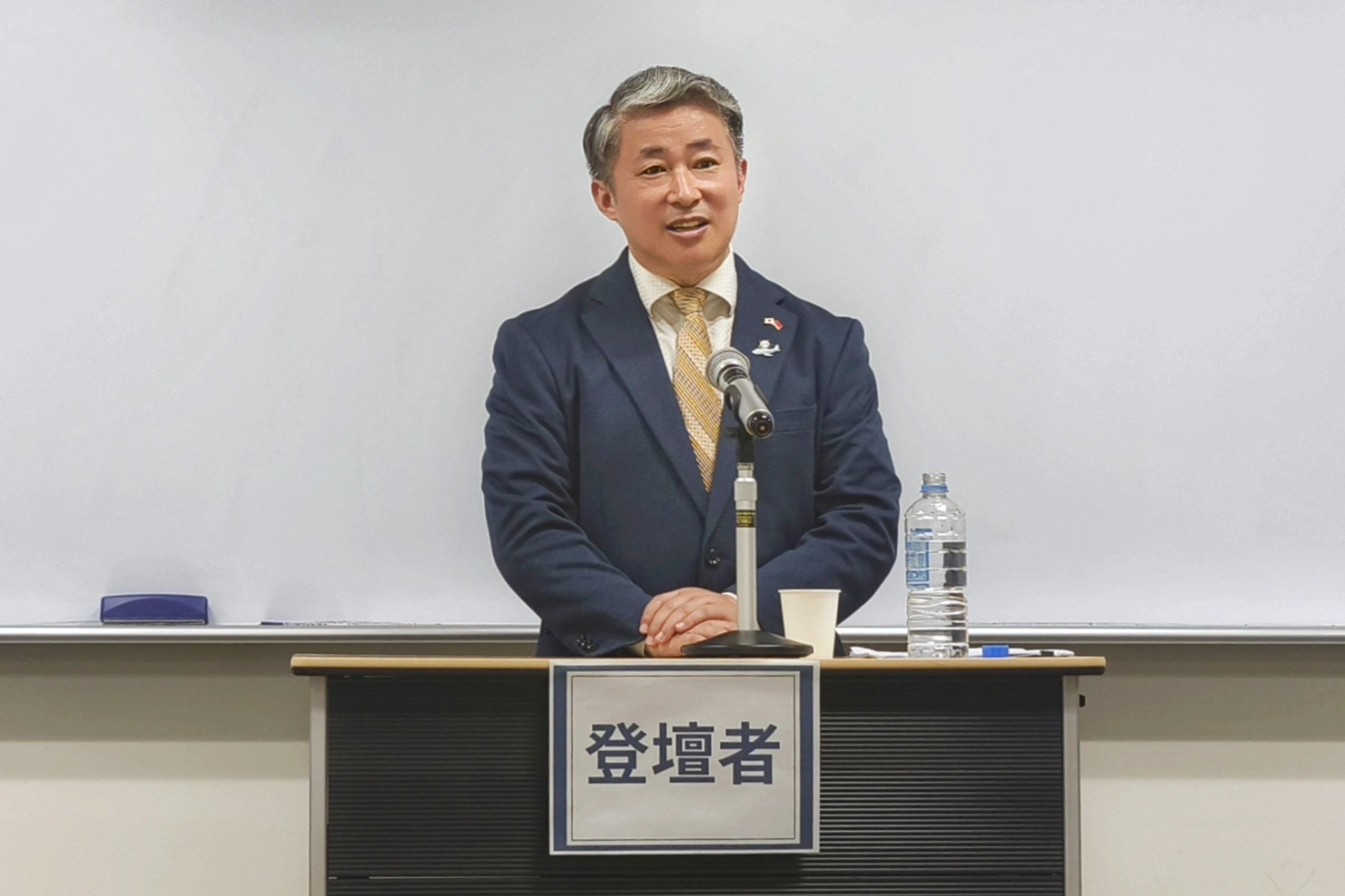 中方突然通知日方取消活動,理由為「基於警備上的考量」,薛劍本應出席該活動。(翻攝自薛劍X)
