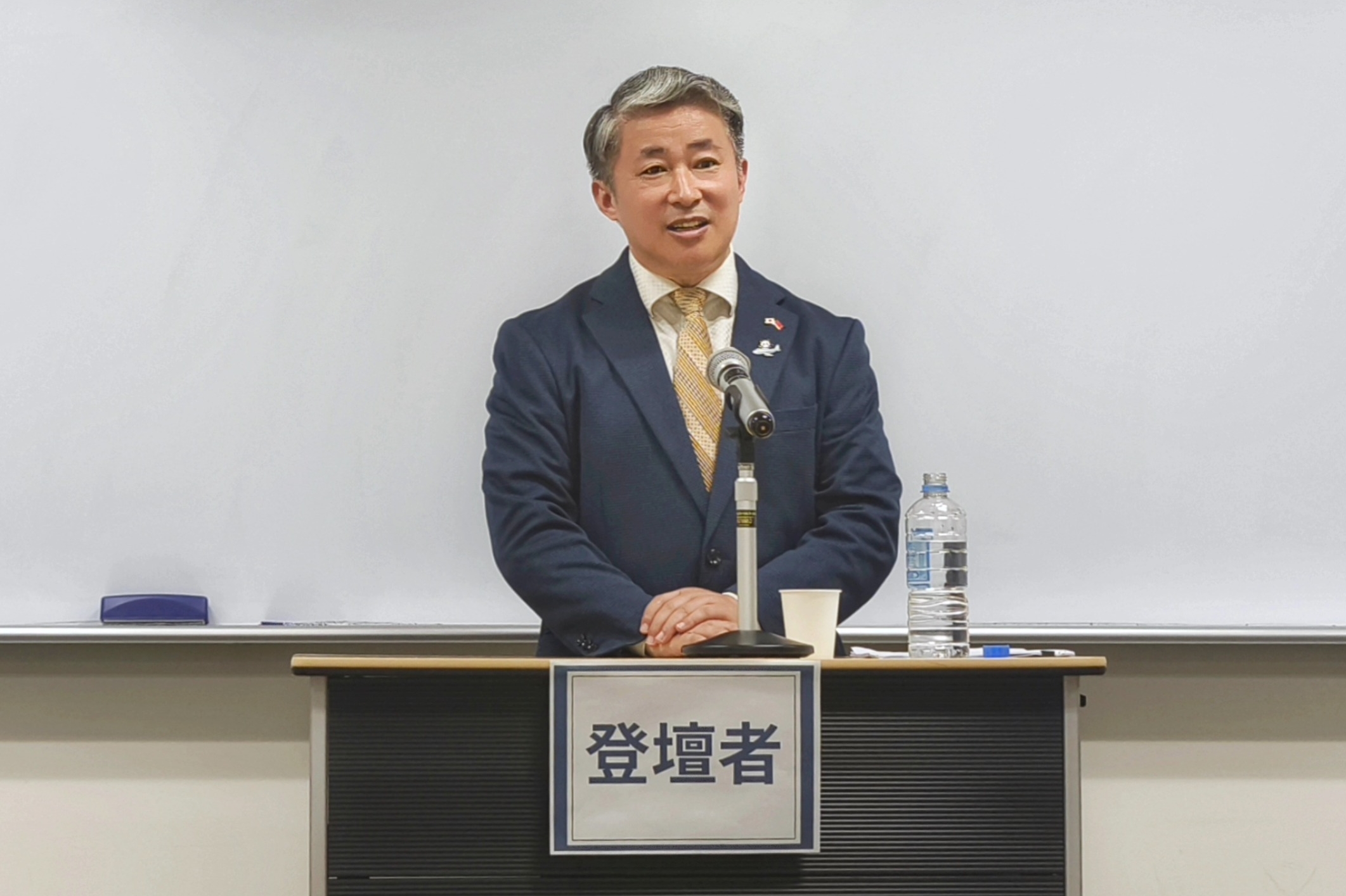 中方突然通知日方取消活動，理由為「基於警備上的考量」，薛劍本應出席該活動。（翻攝自薛劍X）