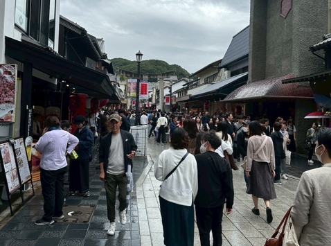 民眾出國，日本為熱門地之一。