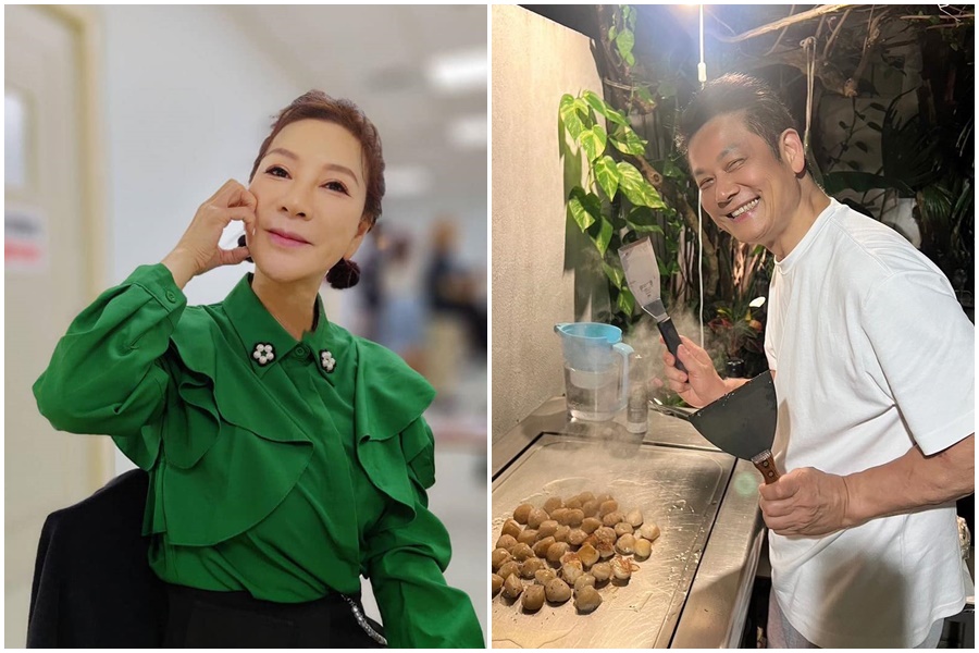 楊繡惠和徐乃麟因節目錄影種下心結，徐乃麟今天發文「人咬人，咬的一定是熟人」，明顯意有所指。（翻攝自楊繡惠、徐乃麟臉書）