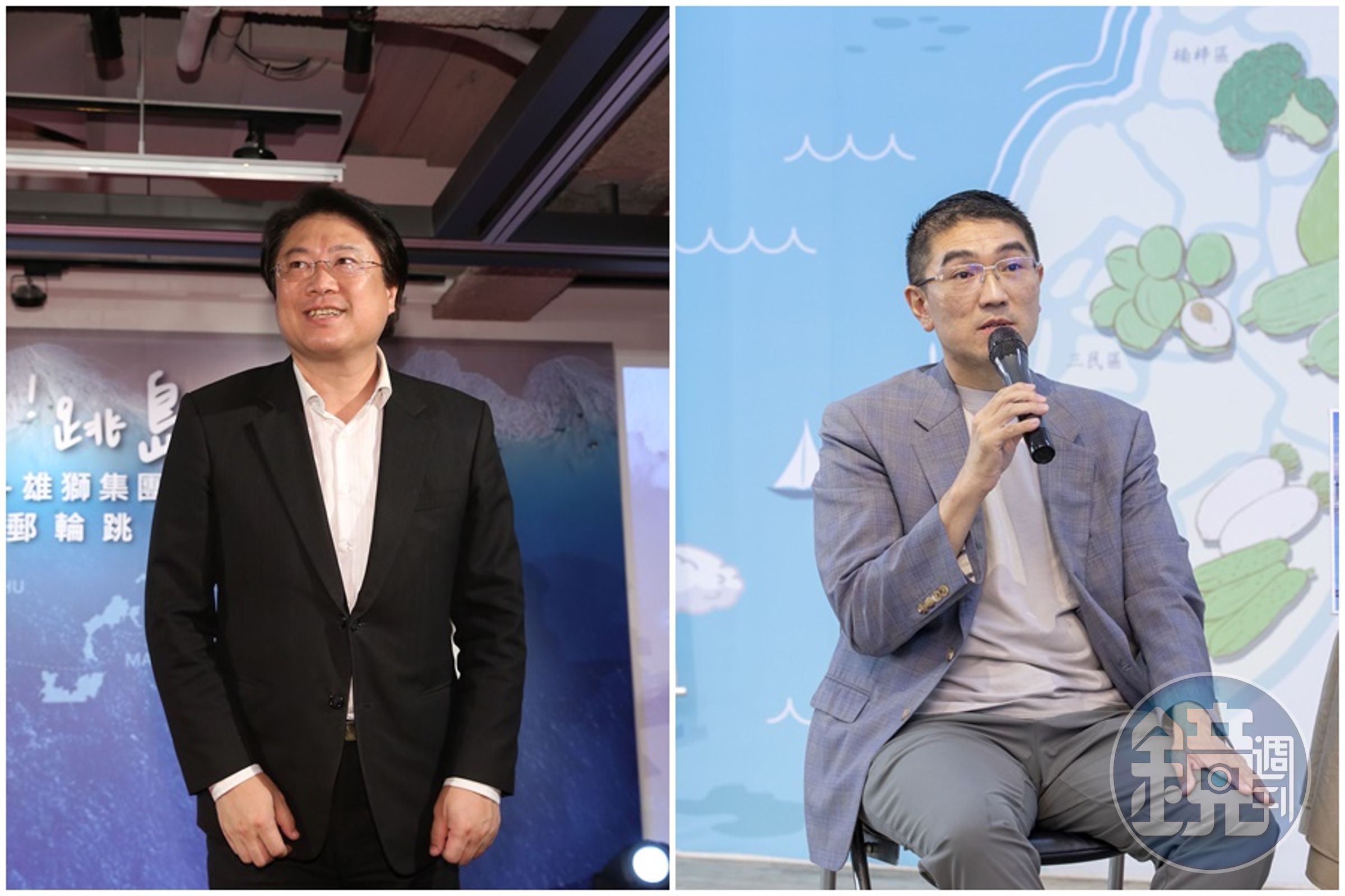 前後任基隆市長林右昌、謝國樑因東岸商場產權爭議槓上。（本刊資料照）