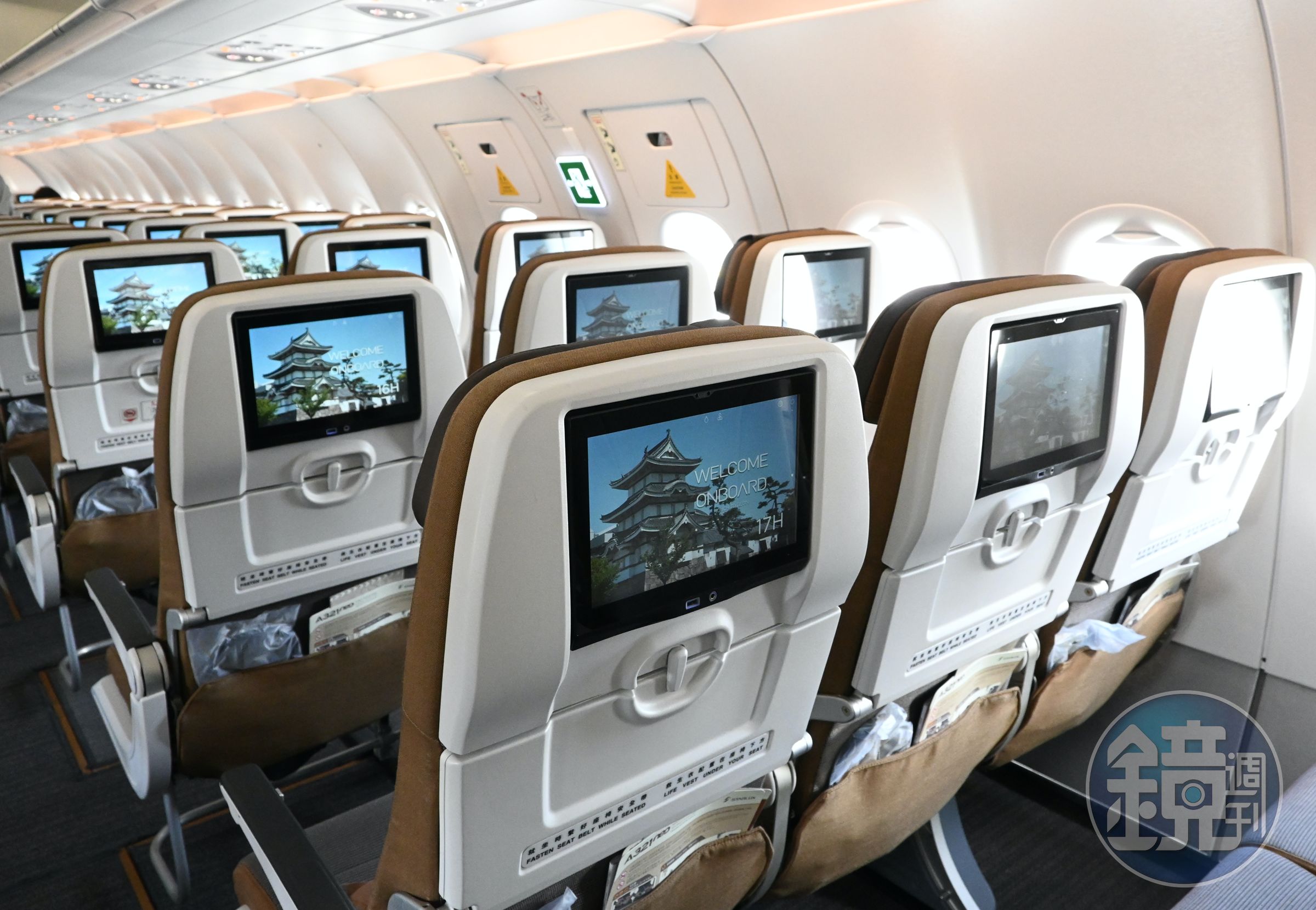 「台中－高松」每週五班直飛高松，採A321neo機型執飛。