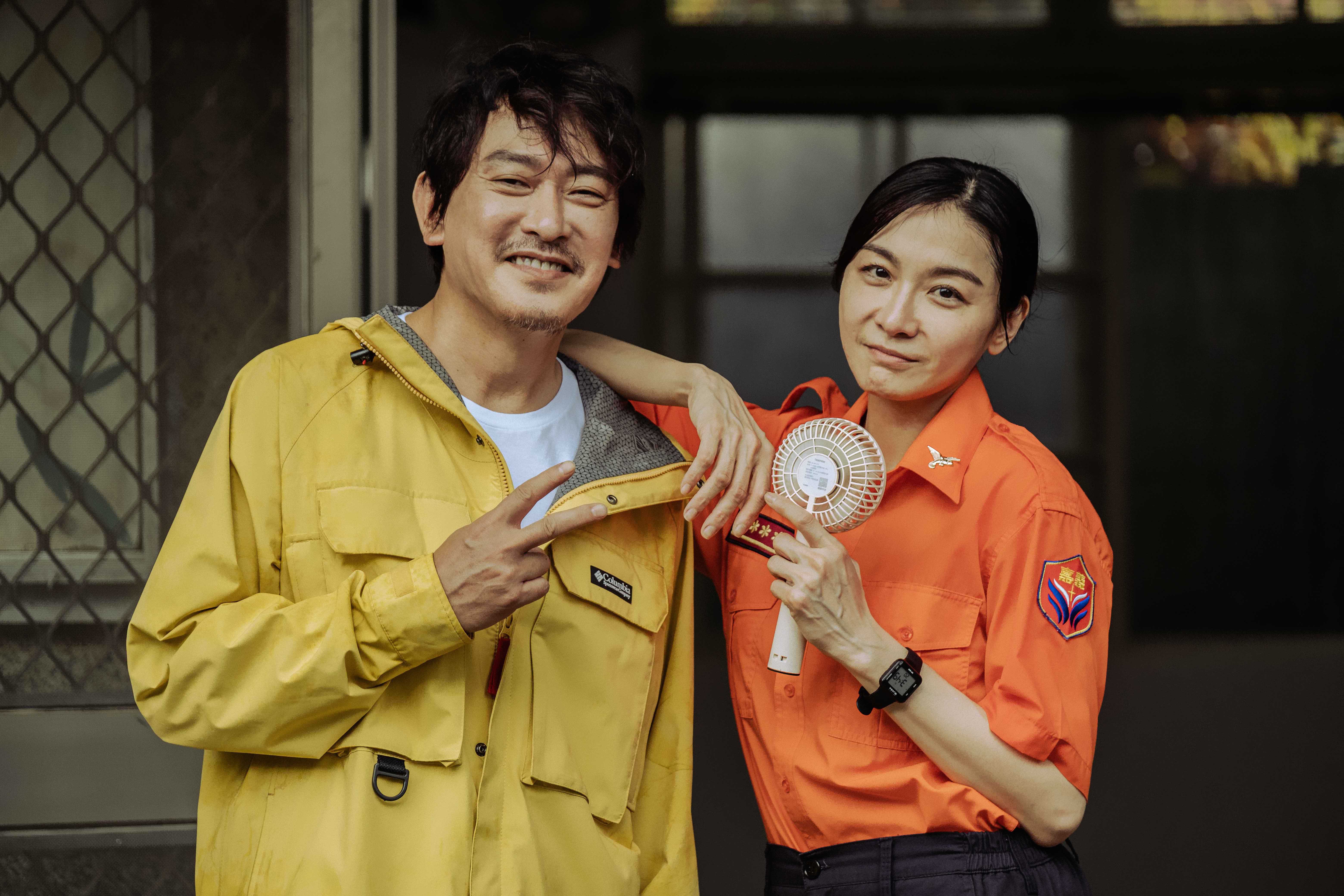 《生命捕手》王識賢（左）、江祖平時隔14年再搭檔，對戲默契十足。（東森提供）