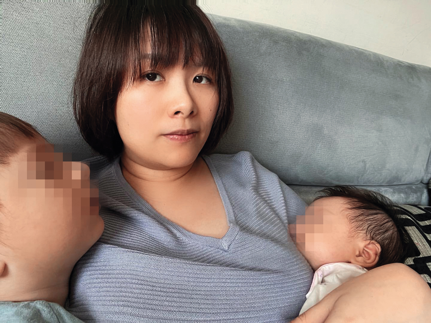 馨儀的社群經常曬出和孩子的日常生活，但從未曝光過老公。（翻攝自馨儀IG）