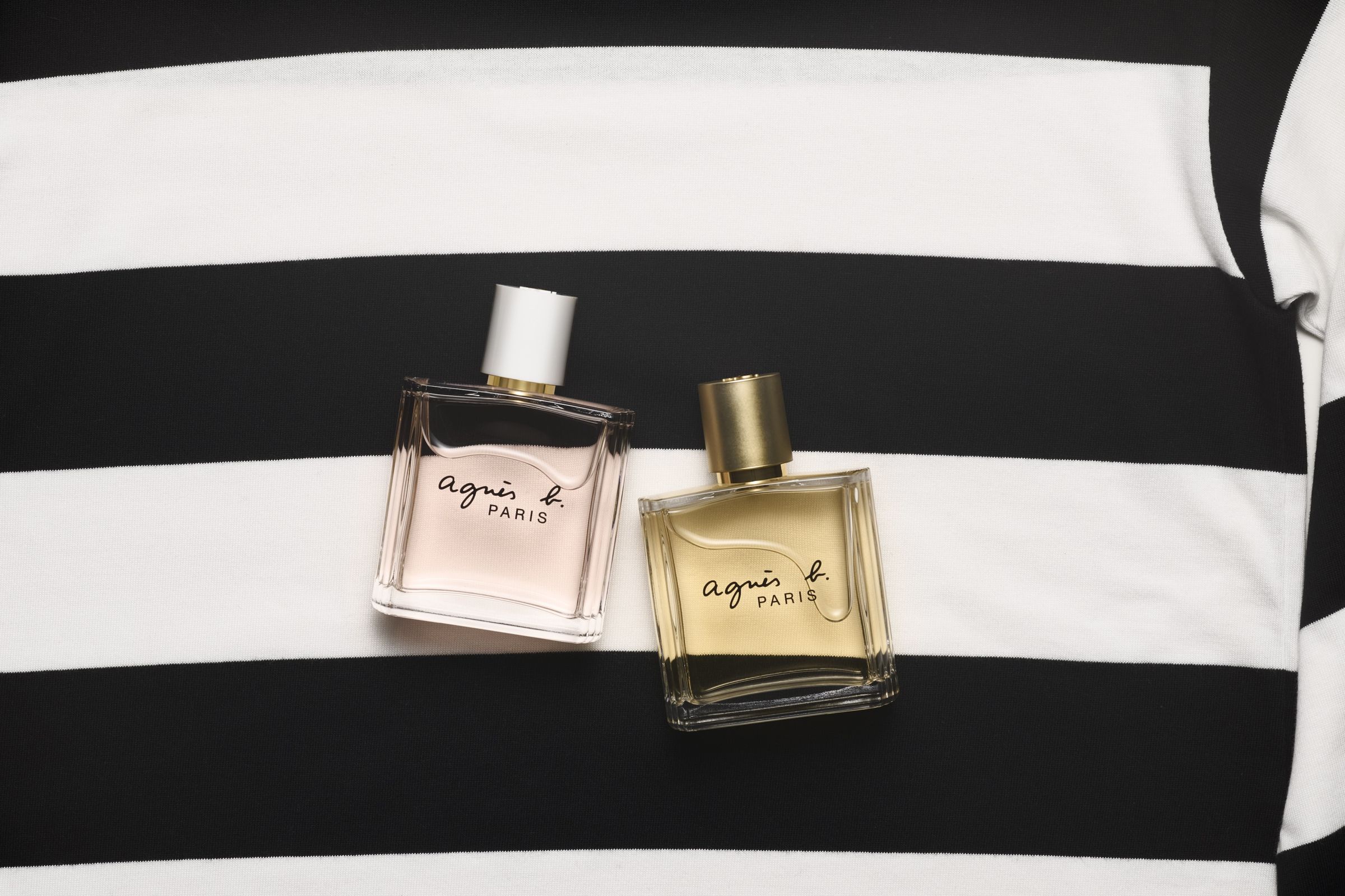 agnès b.推出名以丁香花為延伸的Le Parfum香精與L’Eau香水。（agnès b. Taiwan提供）