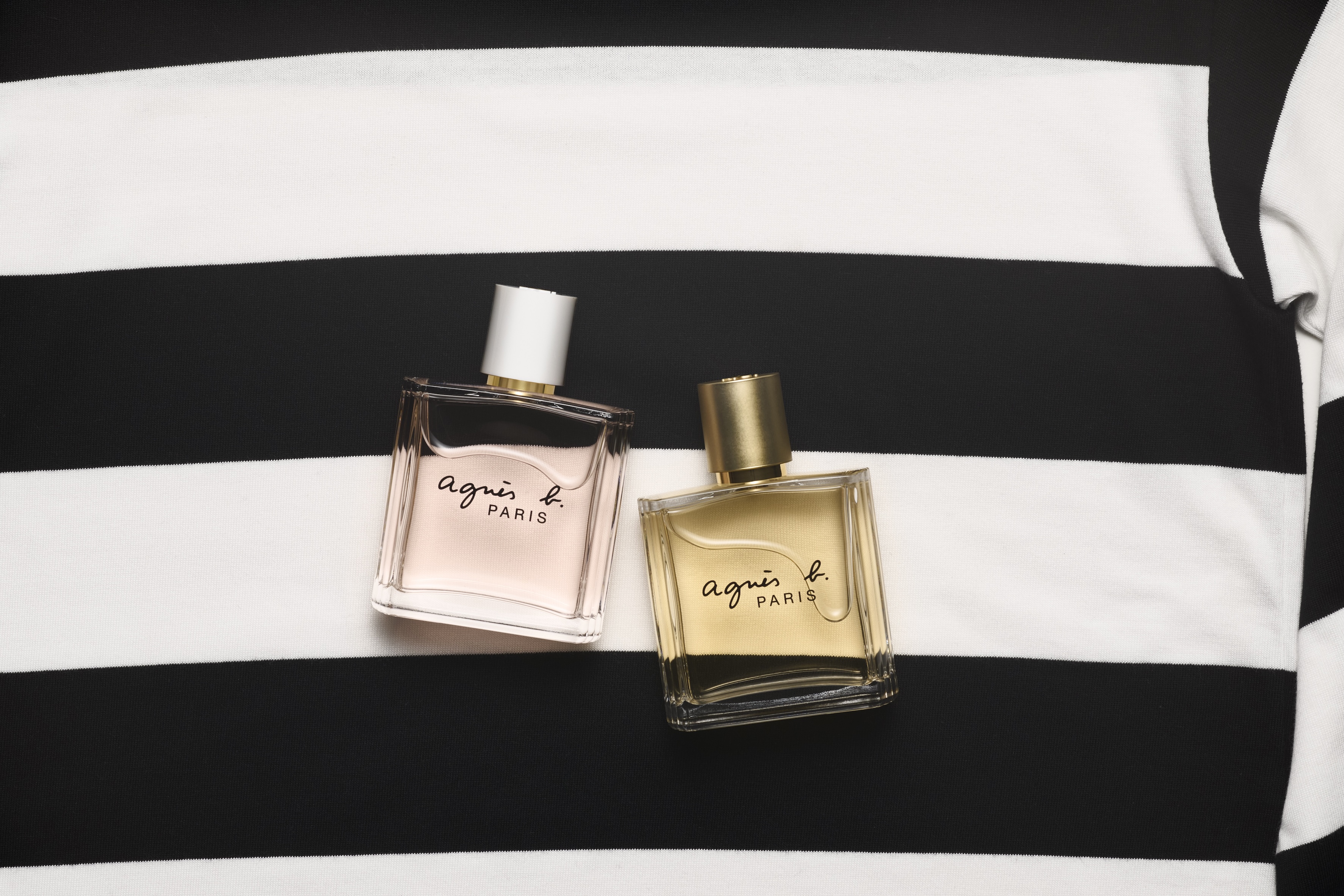 agnès b.推出名以丁香花為延伸的Le Parfum香精與L’Eau香水。（agnès b. Taiwan提供）