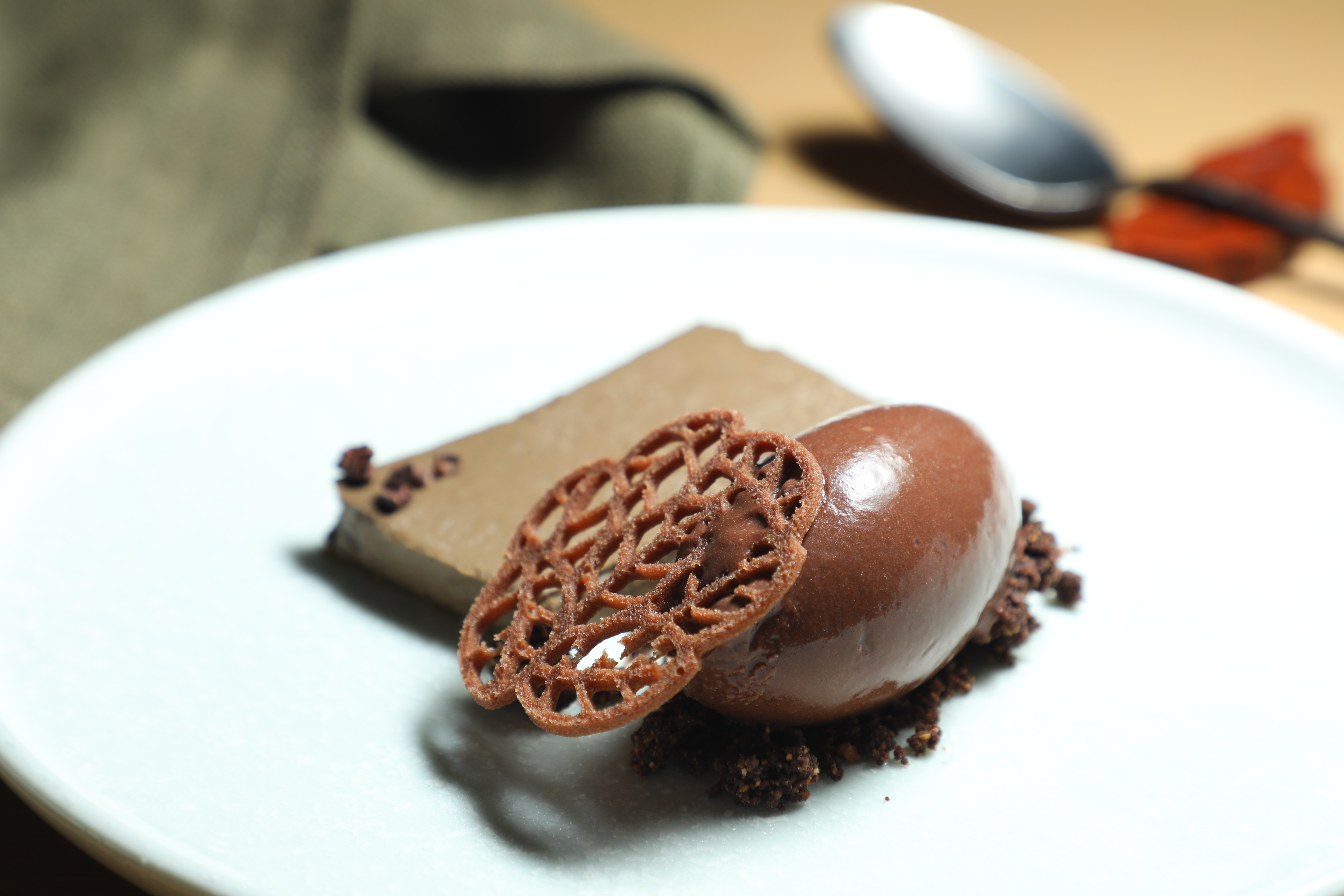 濃郁的巧克力甜點，帶來甜蜜的收尾。