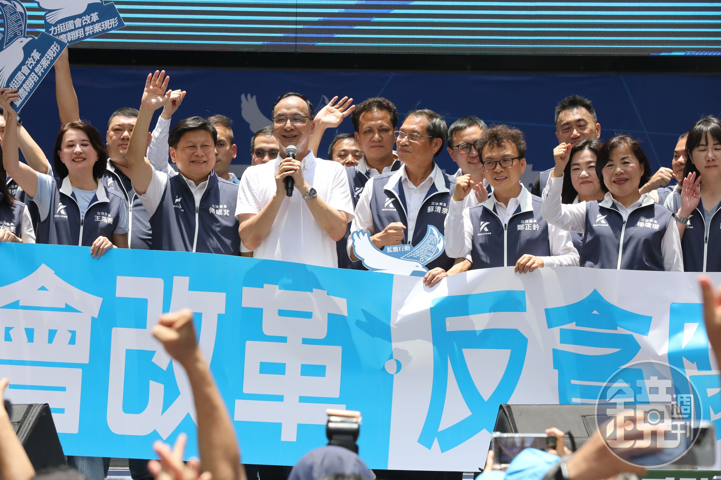 朱立倫呼籲民進黨當局能真正體察民意,回復到民主改革的決心,不要忘了初衷。